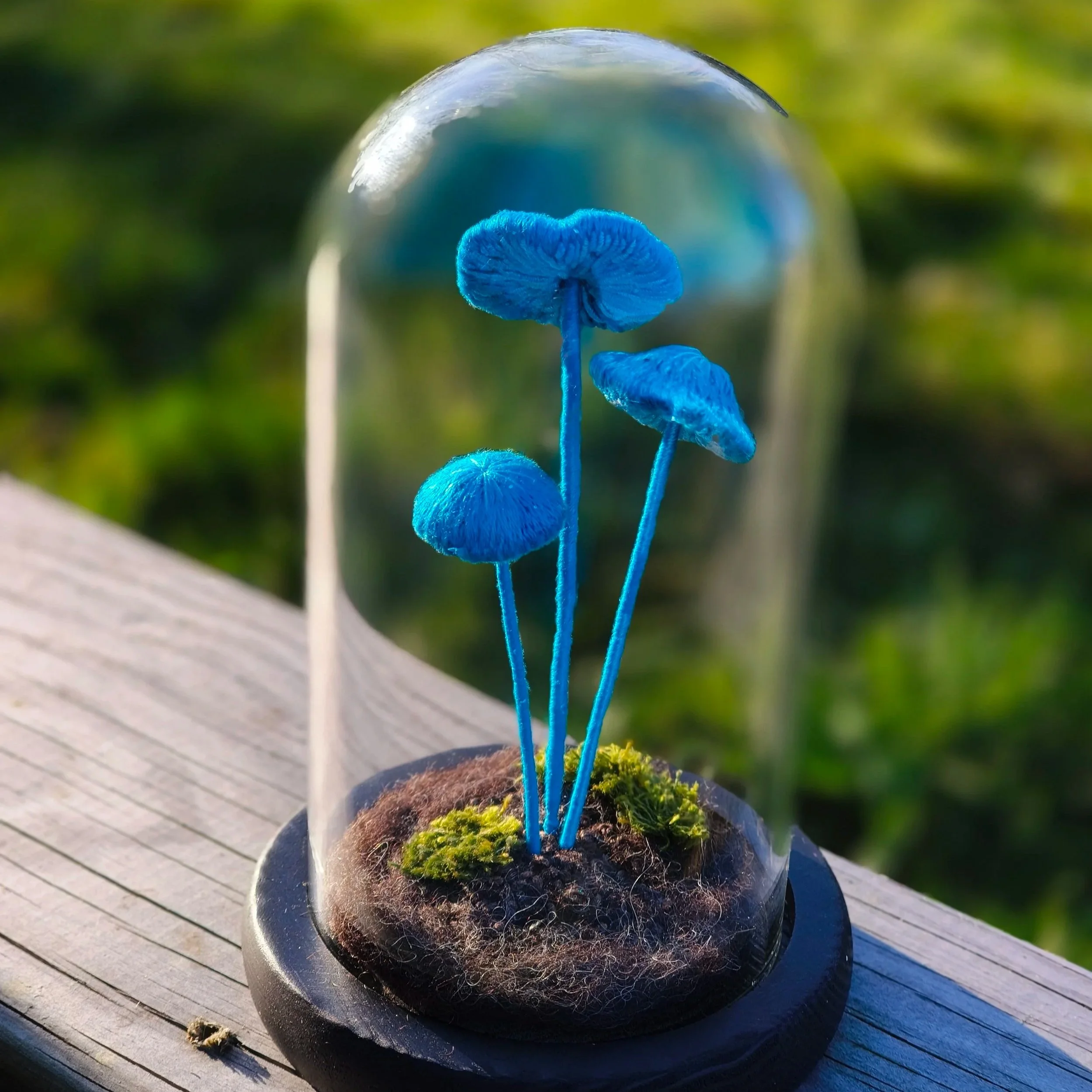 Adult Workshops showing a mushroom embroidery class item