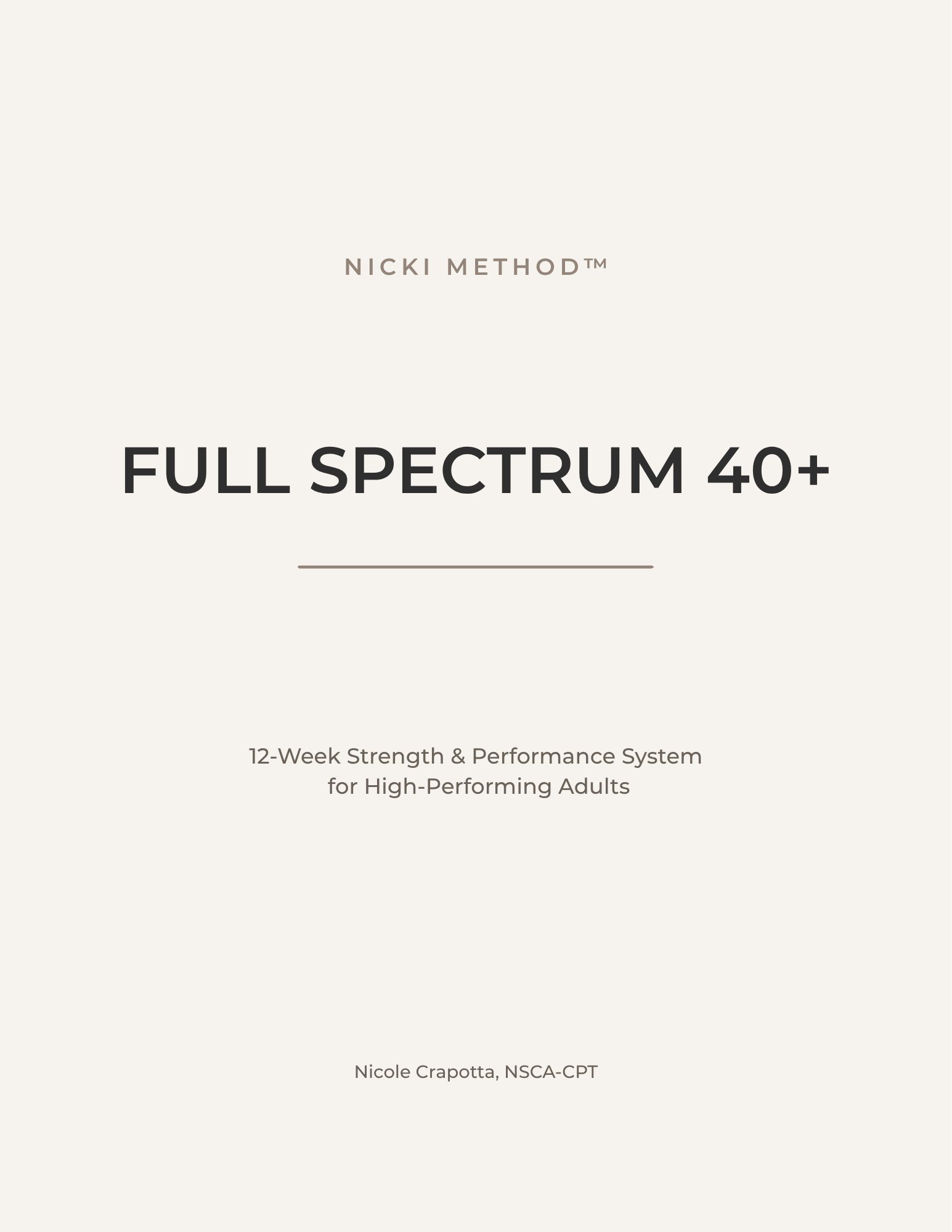 Nicki Method Full Spectrum Fitness – 12 Week Program.png