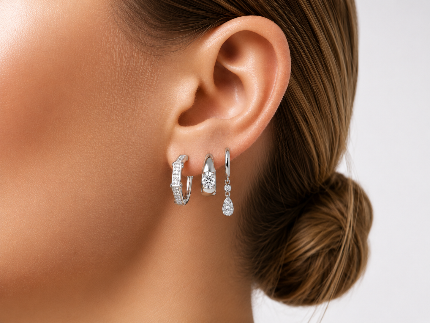 Diamant Selection Ohrringe - 3er Set