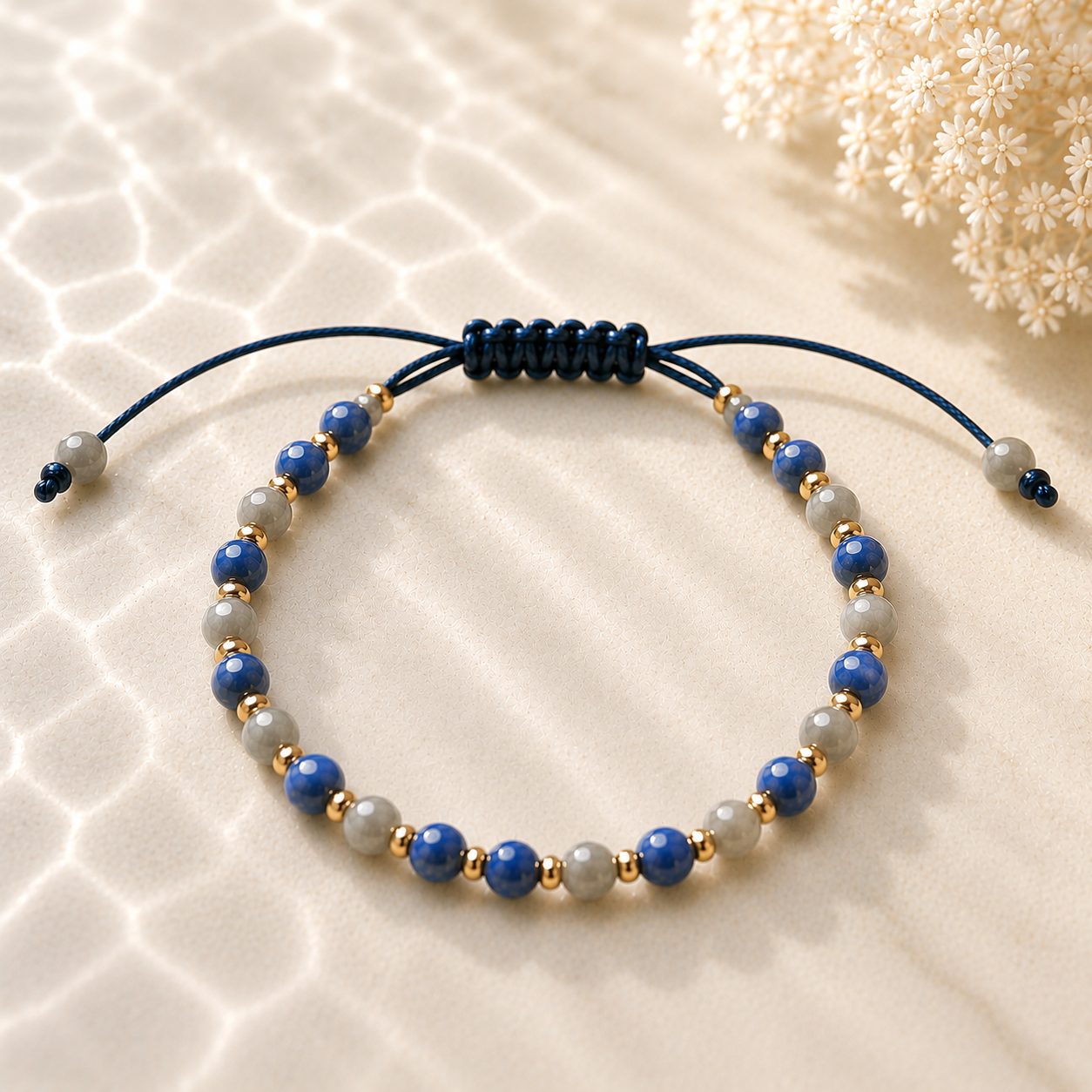 Lapislazuli Edelstein Armband