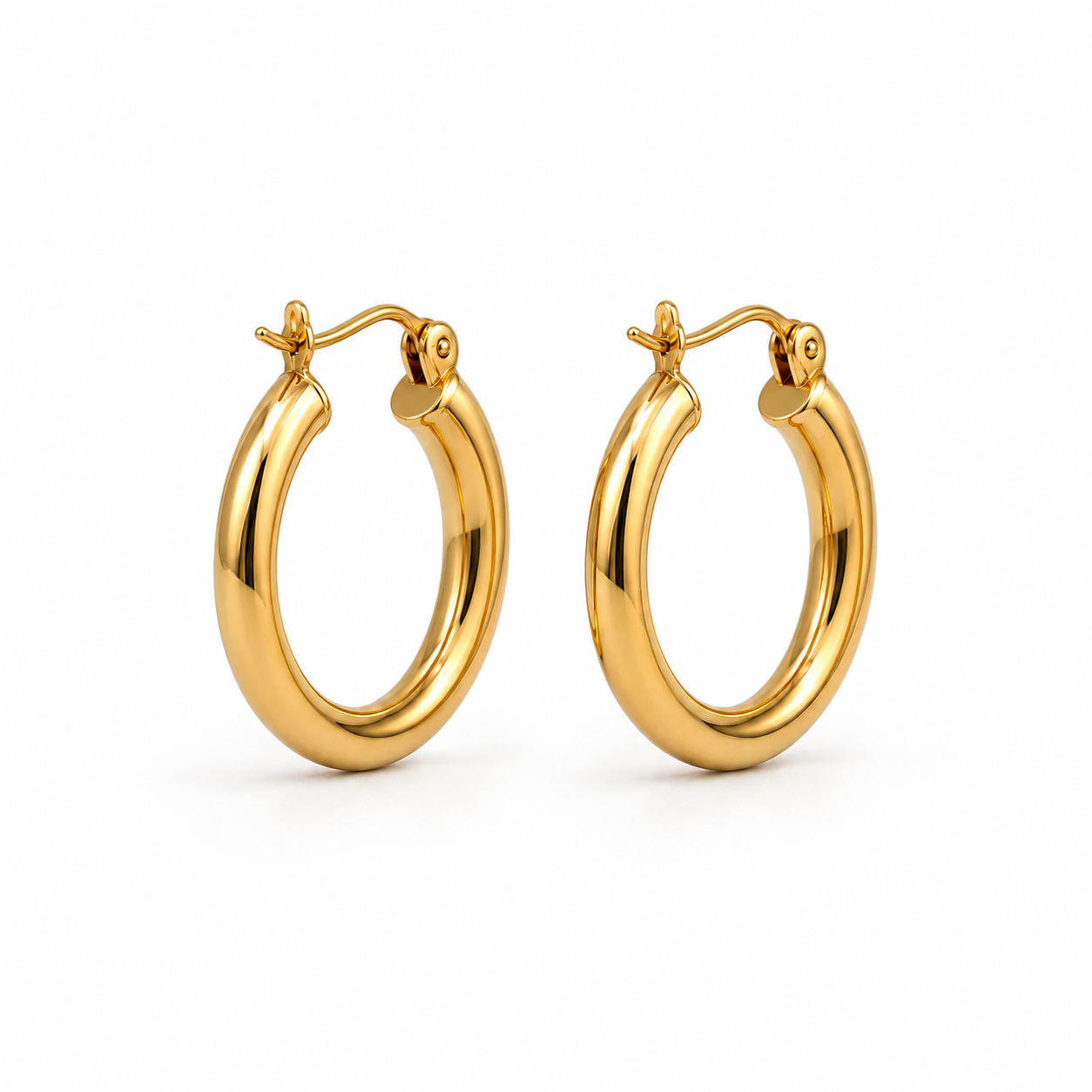 Elegant Gold Hoops
