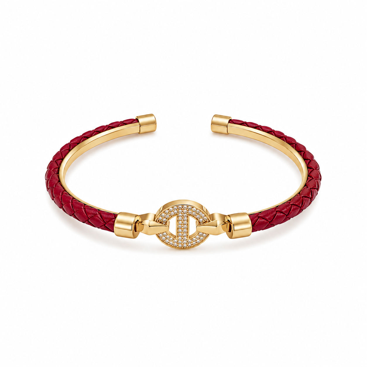 Bordeaux Charm Bracelet