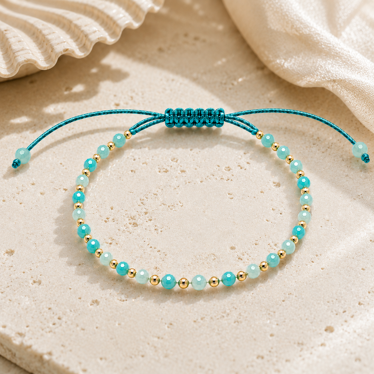Amazonit Edelstein Armband