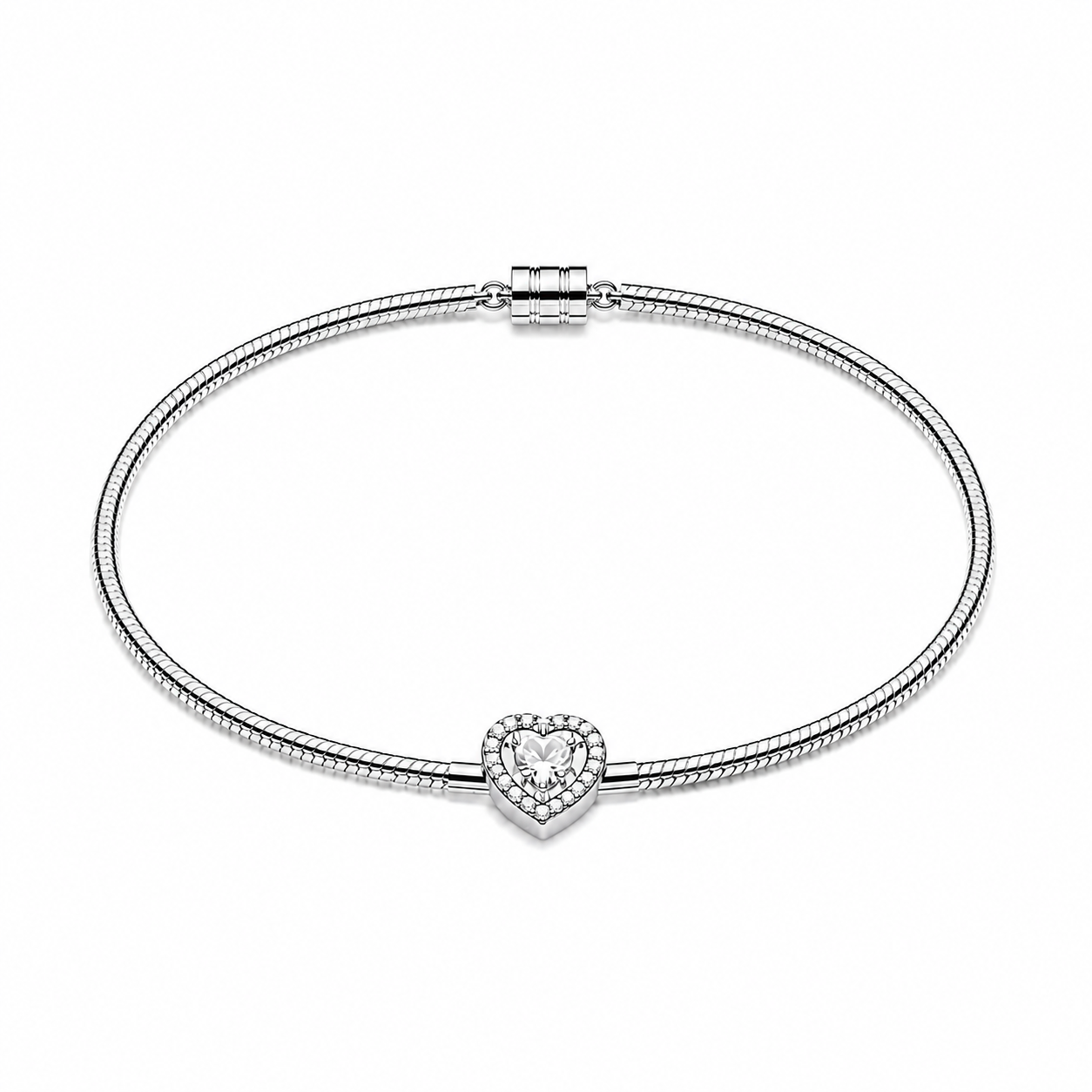 Sparkling Heart Armreif