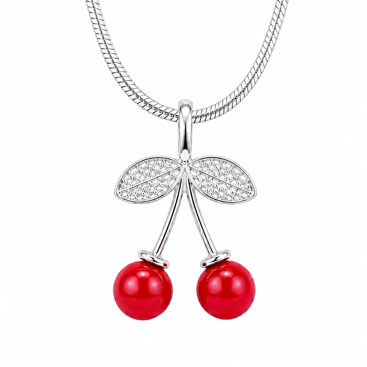 Red Cherry Halskette