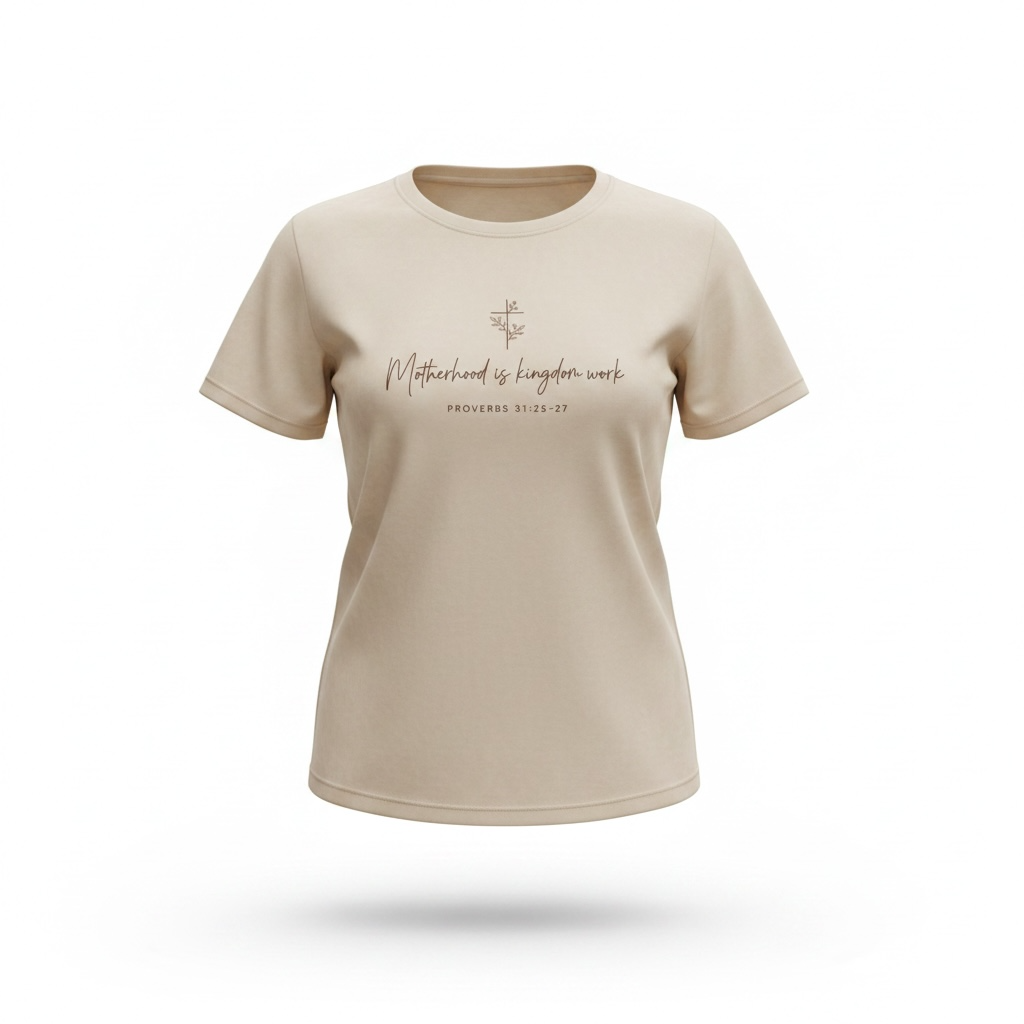 Motherhood is Kingdom Work Graphic Tee