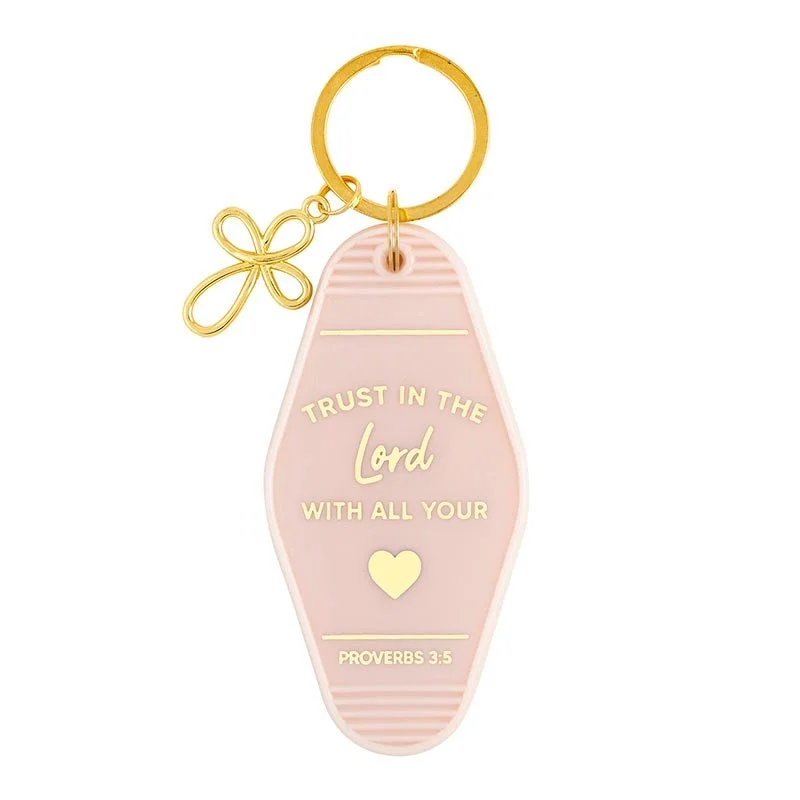 Trust in the Lord Keychain - Proverbs 3:5