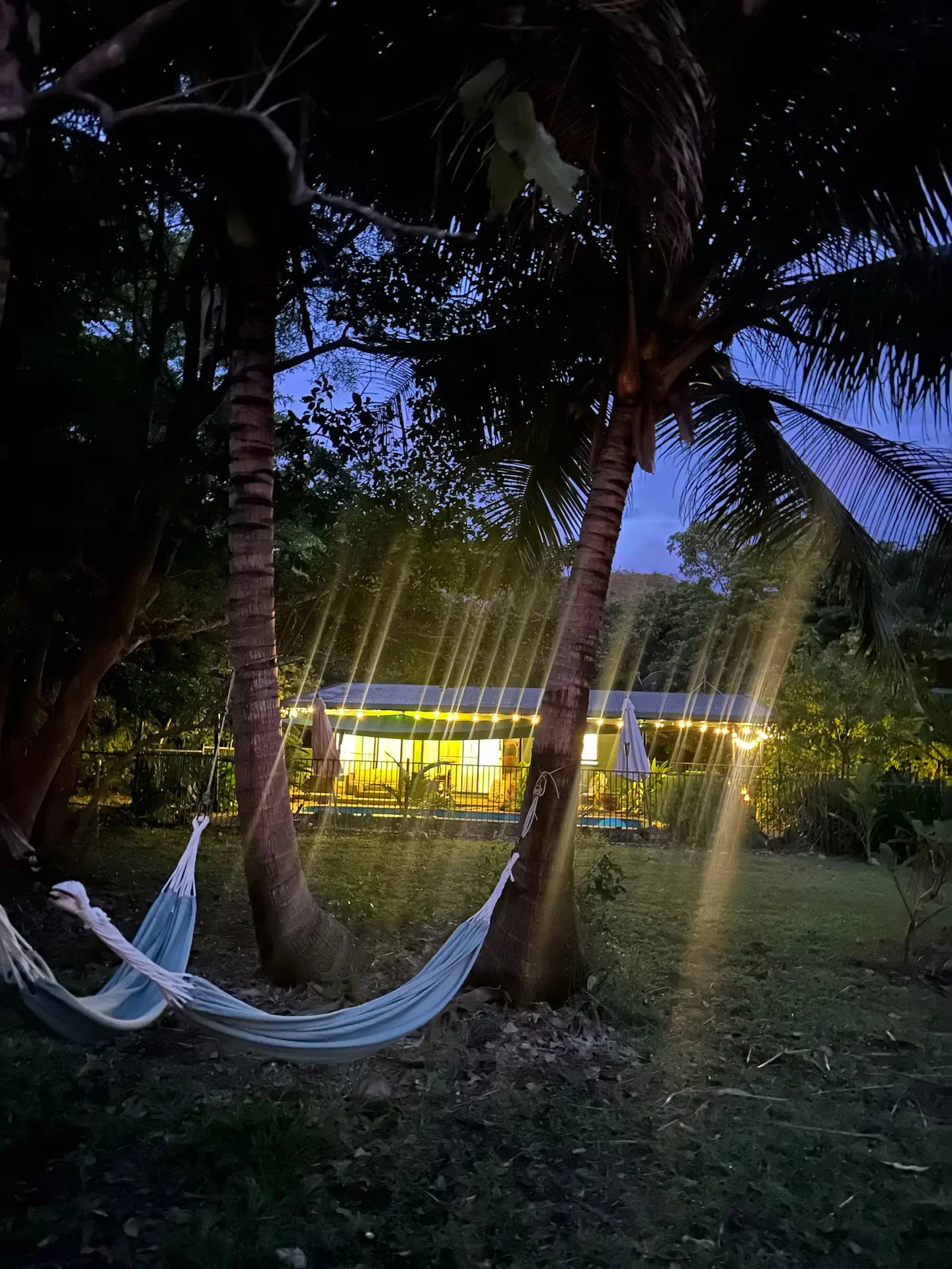 Hammocks at Jungle Hut in Dundee Beach