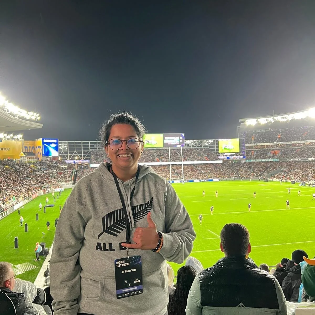 All Blacks versus Springboks 2025 | Mili | Merch stand