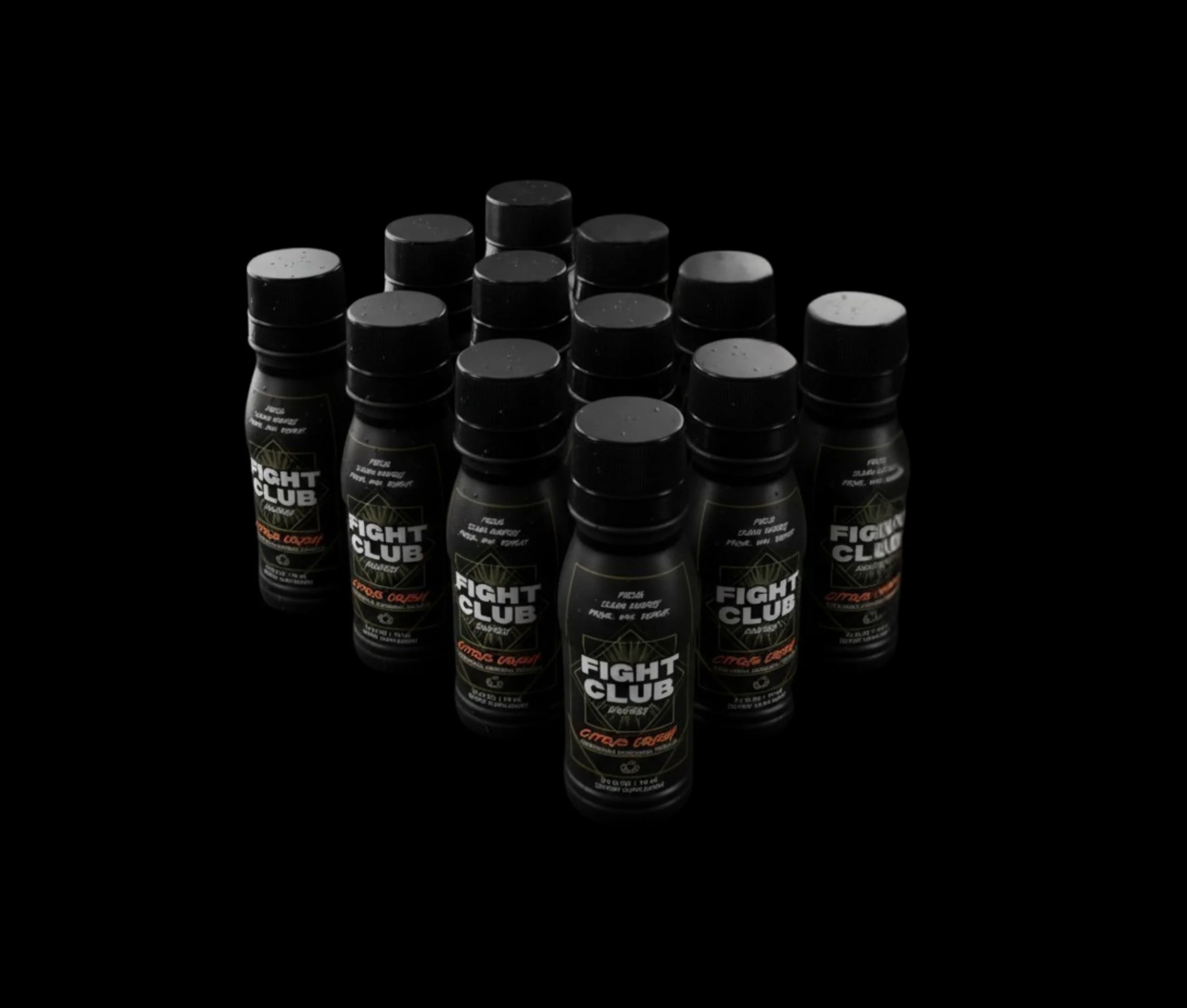 FIGHT CLUB ENERGY SHOT - CITRUS CRUSH - 12 PACK
