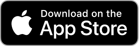 Apple logo with text 'Download on the App Store' on a black background