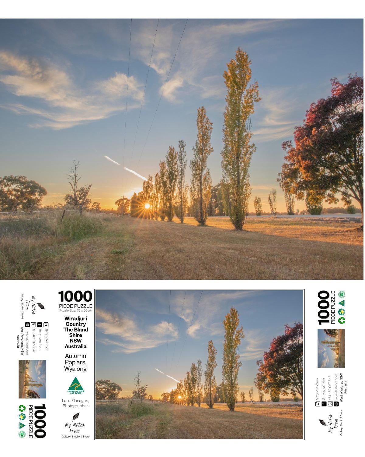 Jigsaw Puzzle Series - The Wiradjuri Country / Bland Shire Collection