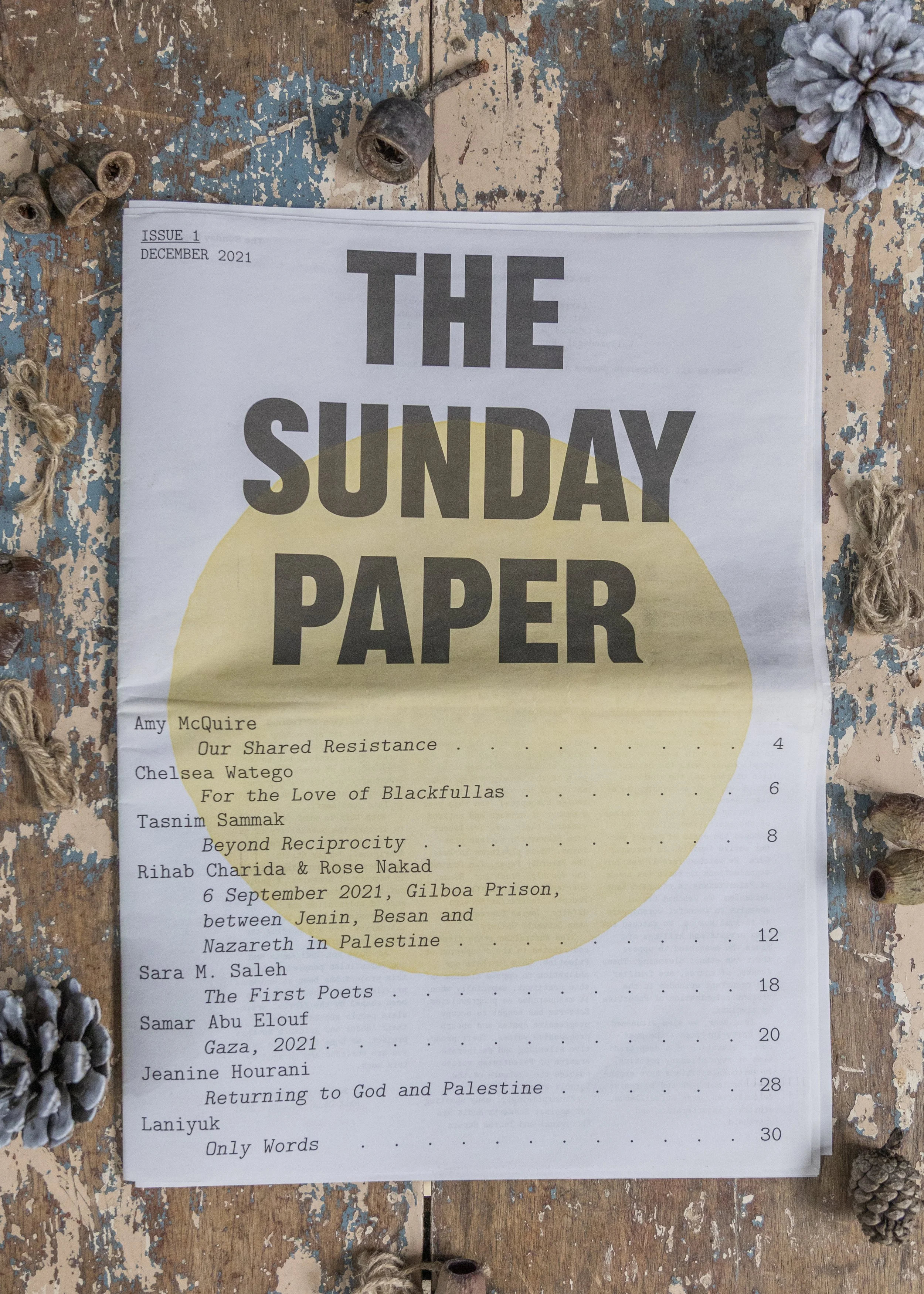 The Sunday Paper Issue One