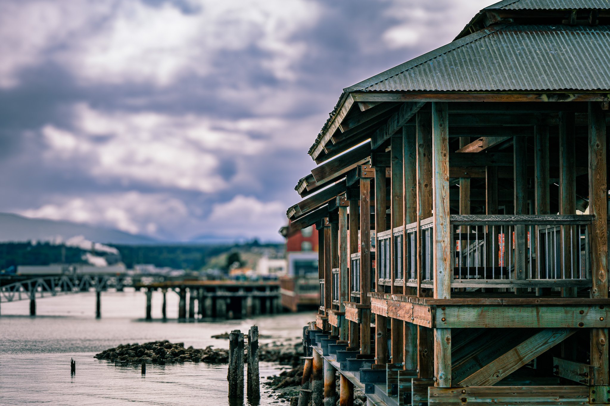 Port Townsend Docks | Digital Photography Print