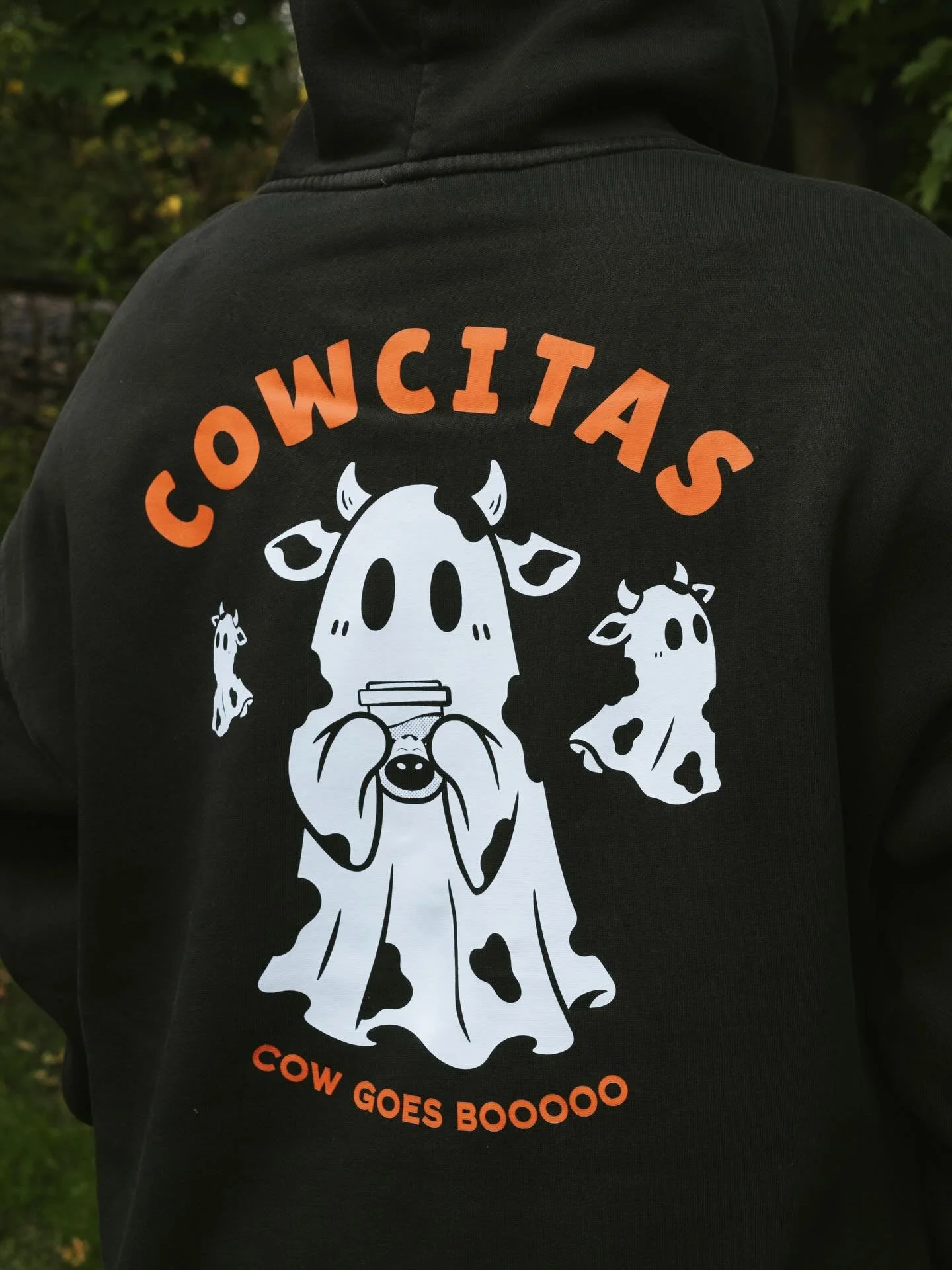We told y&rsquo;all we were full of surprises, and this one just got a little cozy AND spooky! 

Our Cowcitas merch is officially up for preorder!

We&rsquo;ve got a special Halloween tee along with our new fall hoodie and long sleeve, just in time f