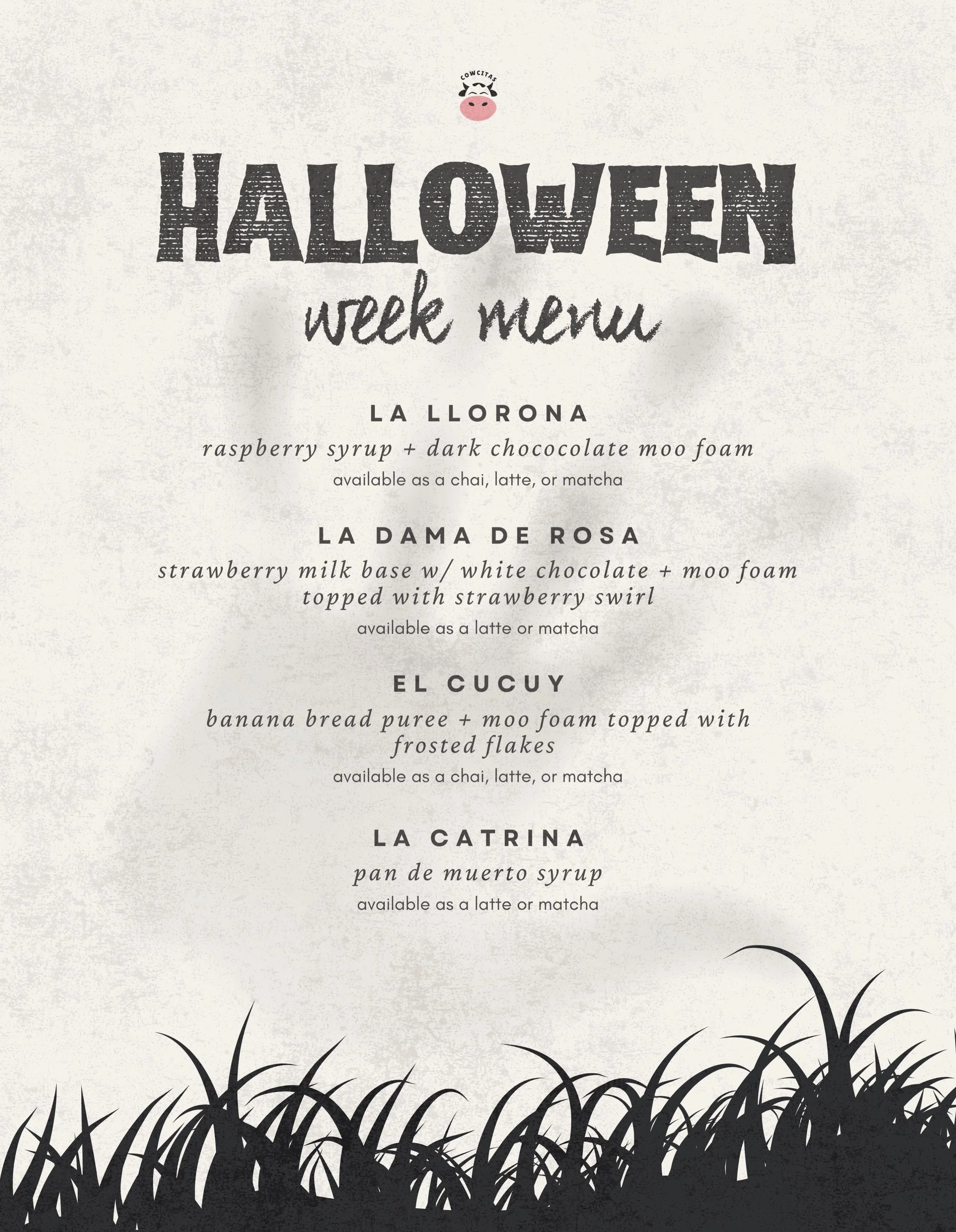 We may have gotten a little carried away with Halloween this year&hellip; 🤭🎃🐄

With Halloween just around the corner, we wanted to do something a little different! We took some inspiration from Hispanic folklore and traditions to bring you FOUR sp