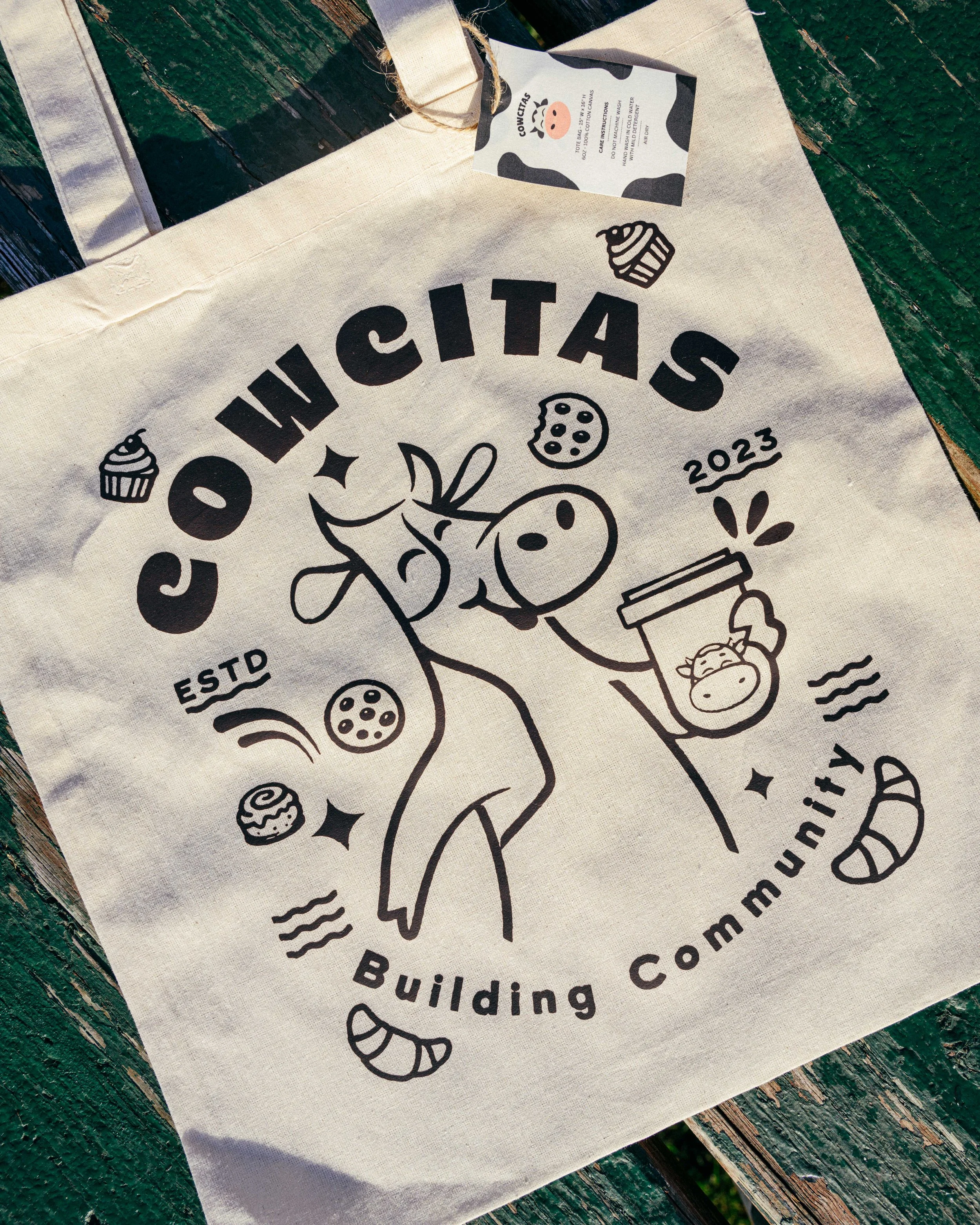 Cowcitas Tote Bag