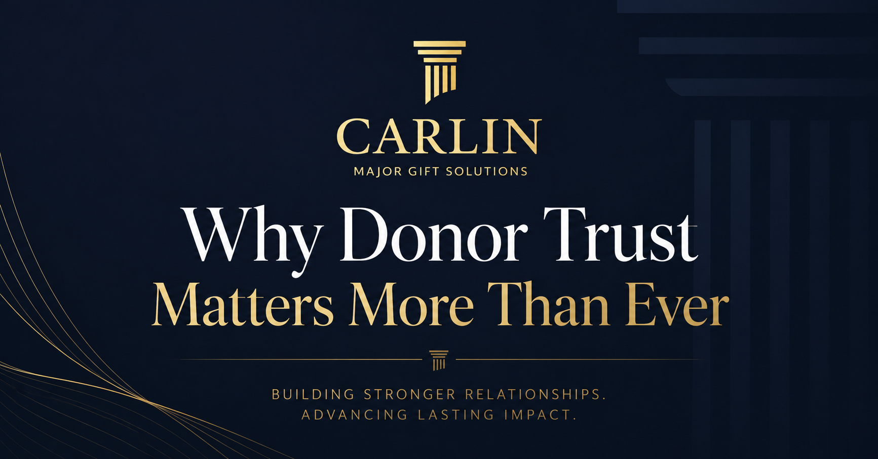 Why Donor Trust Matters More Than Ever