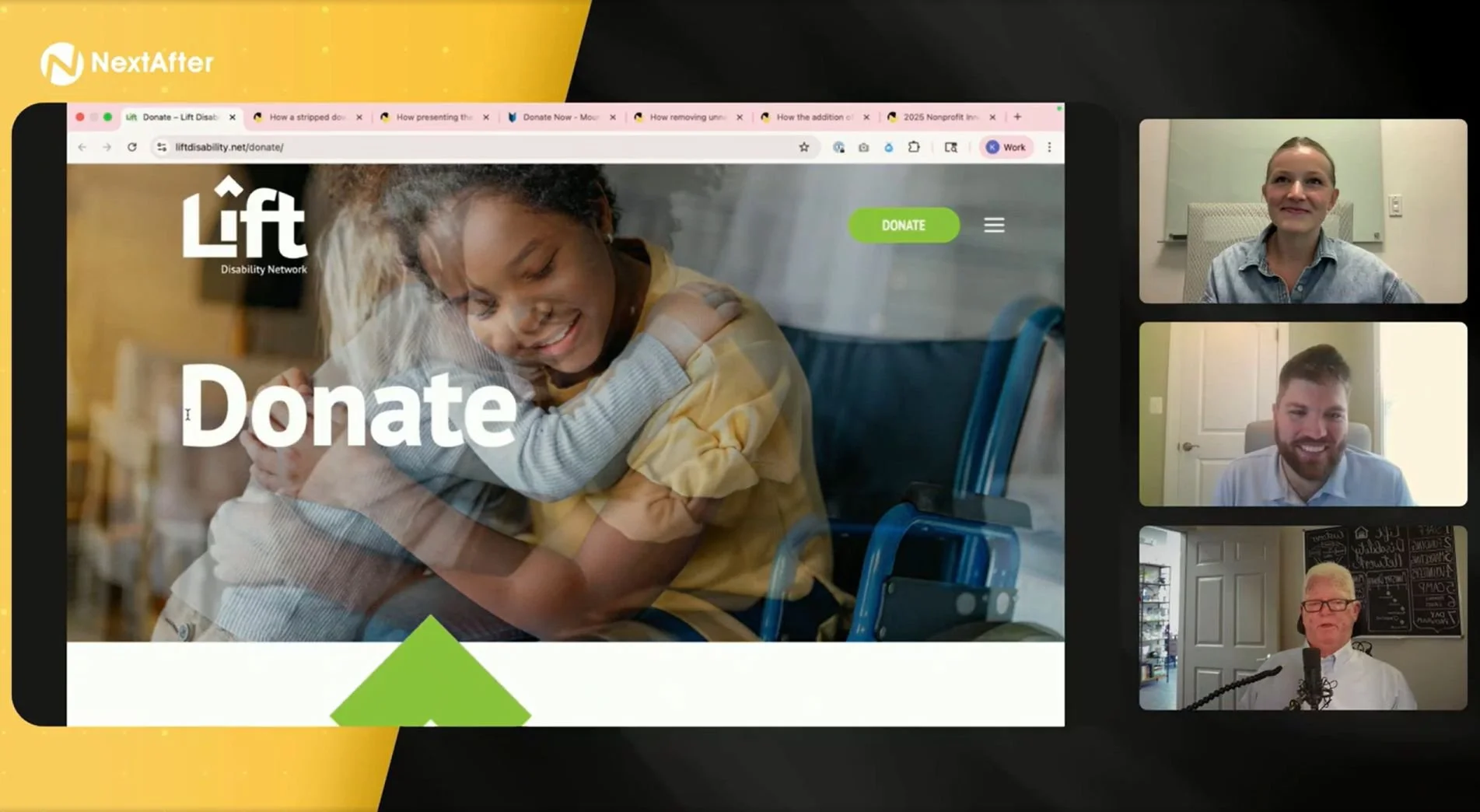 Live Donation Page Optimization Webinar