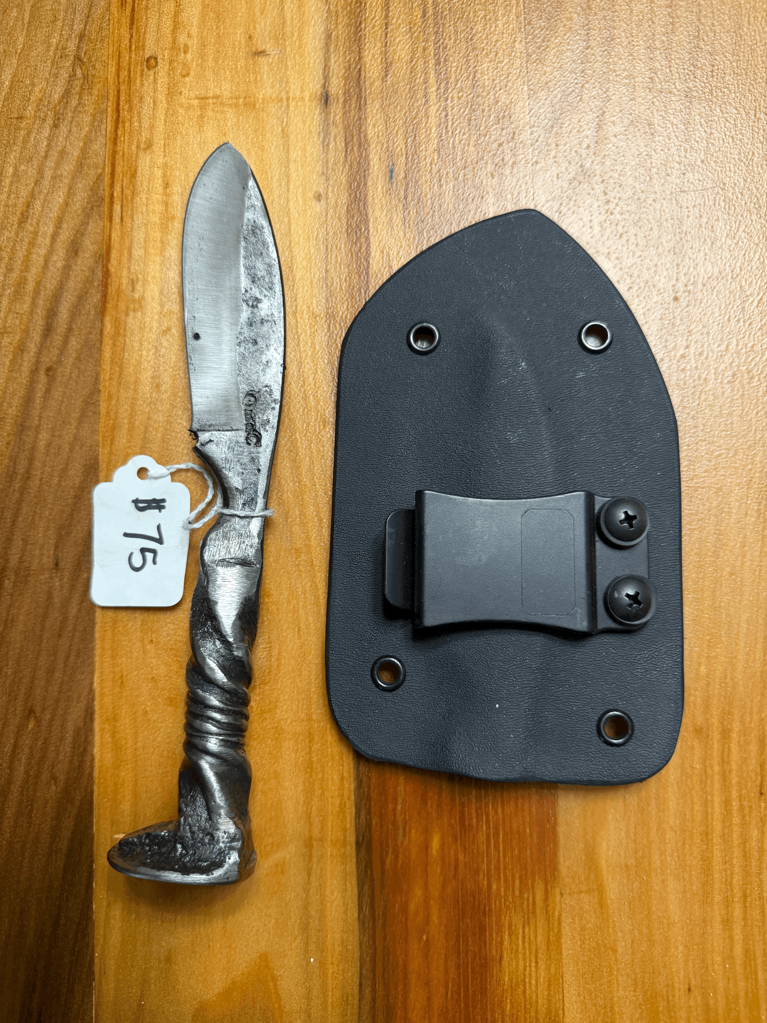 Railroad Spike Knife