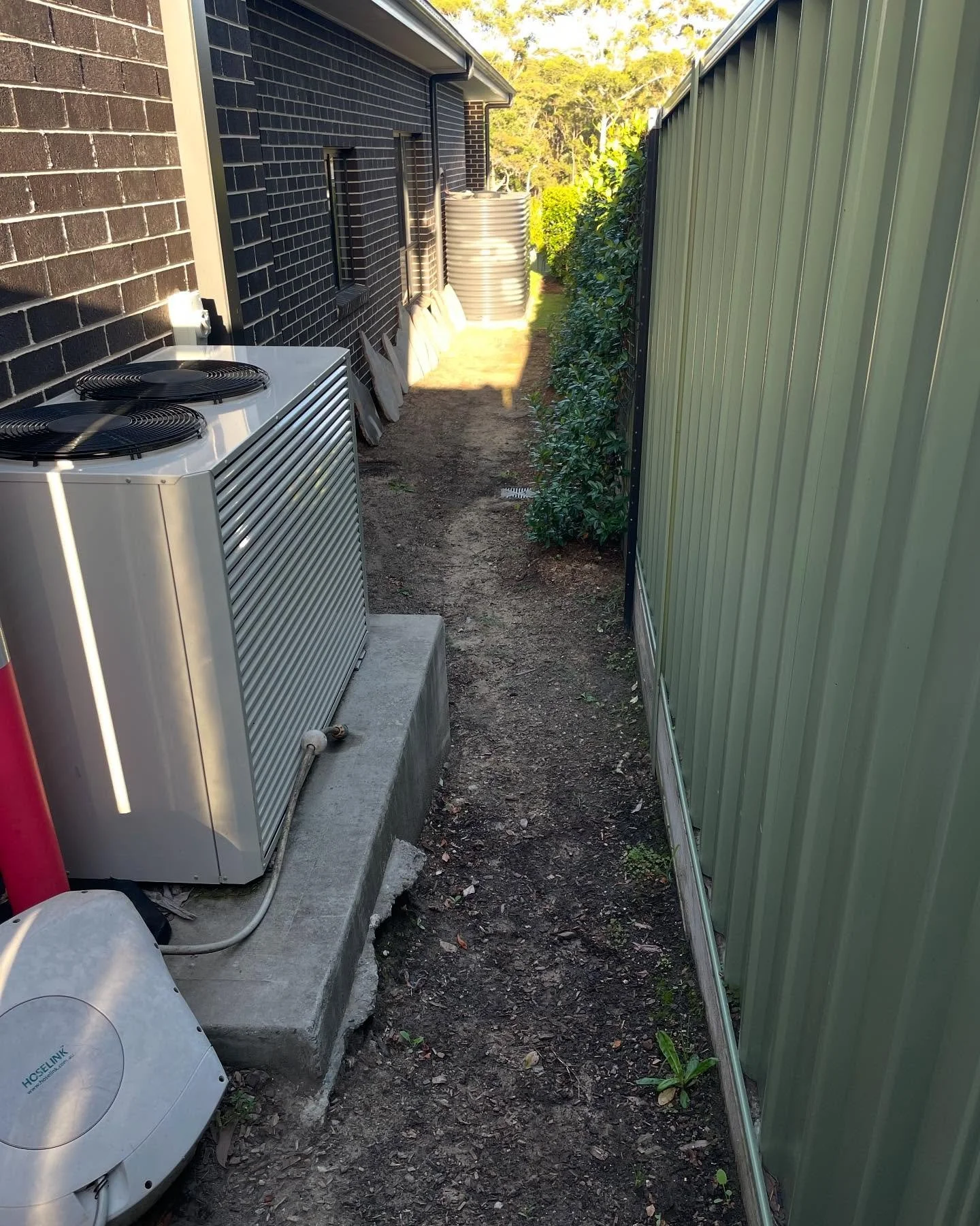 Small landscaping job completed in Narrawallee