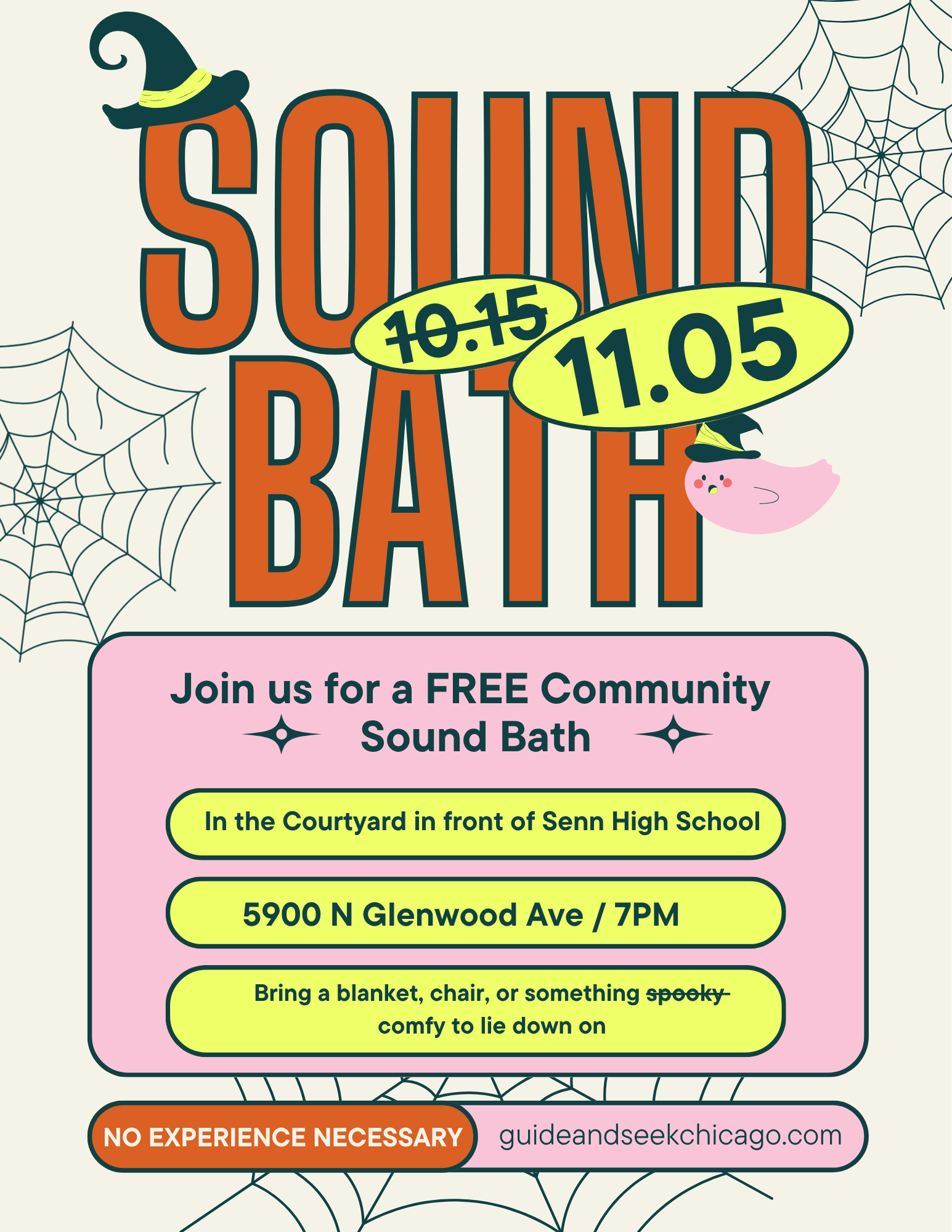 Rescheduled: Senn Park Spooky Series