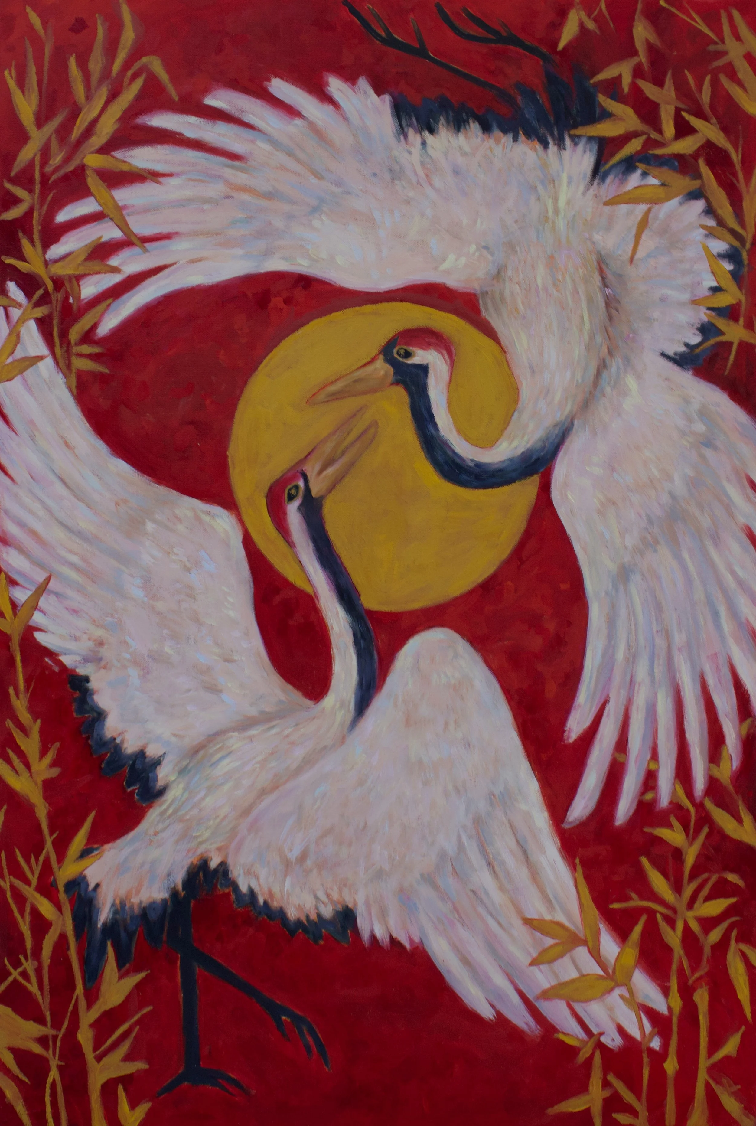 Dancing Cranes