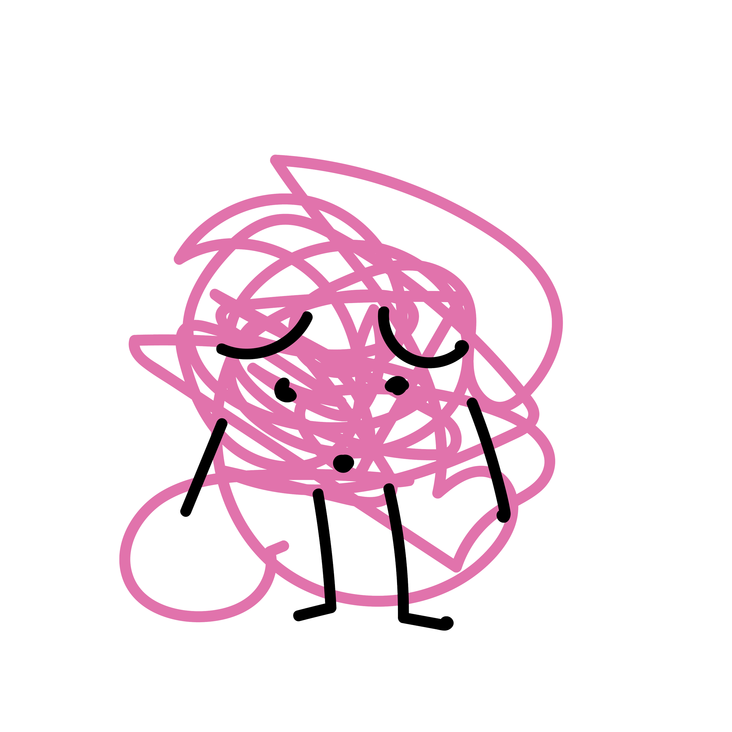 A concerned squiggle who needs help from Weird and Well in Conway.
