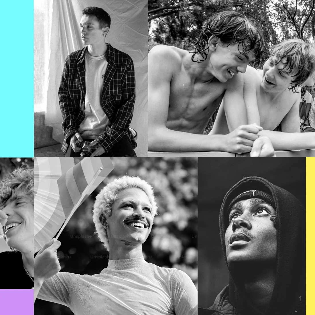 Teenage boys stopping violence against women