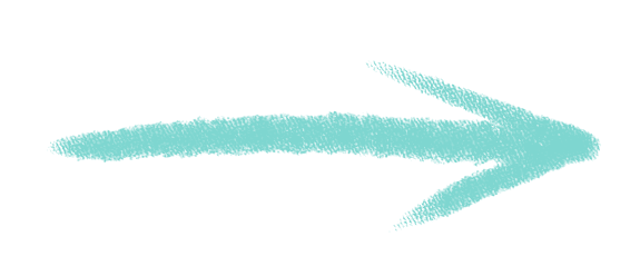 Blue arrow pointing to the right on a black background.