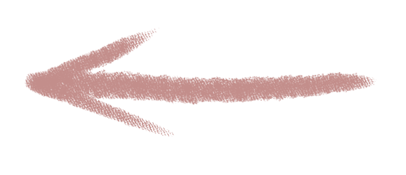 A pink and black arrow-shaped graphic pointing to the left.