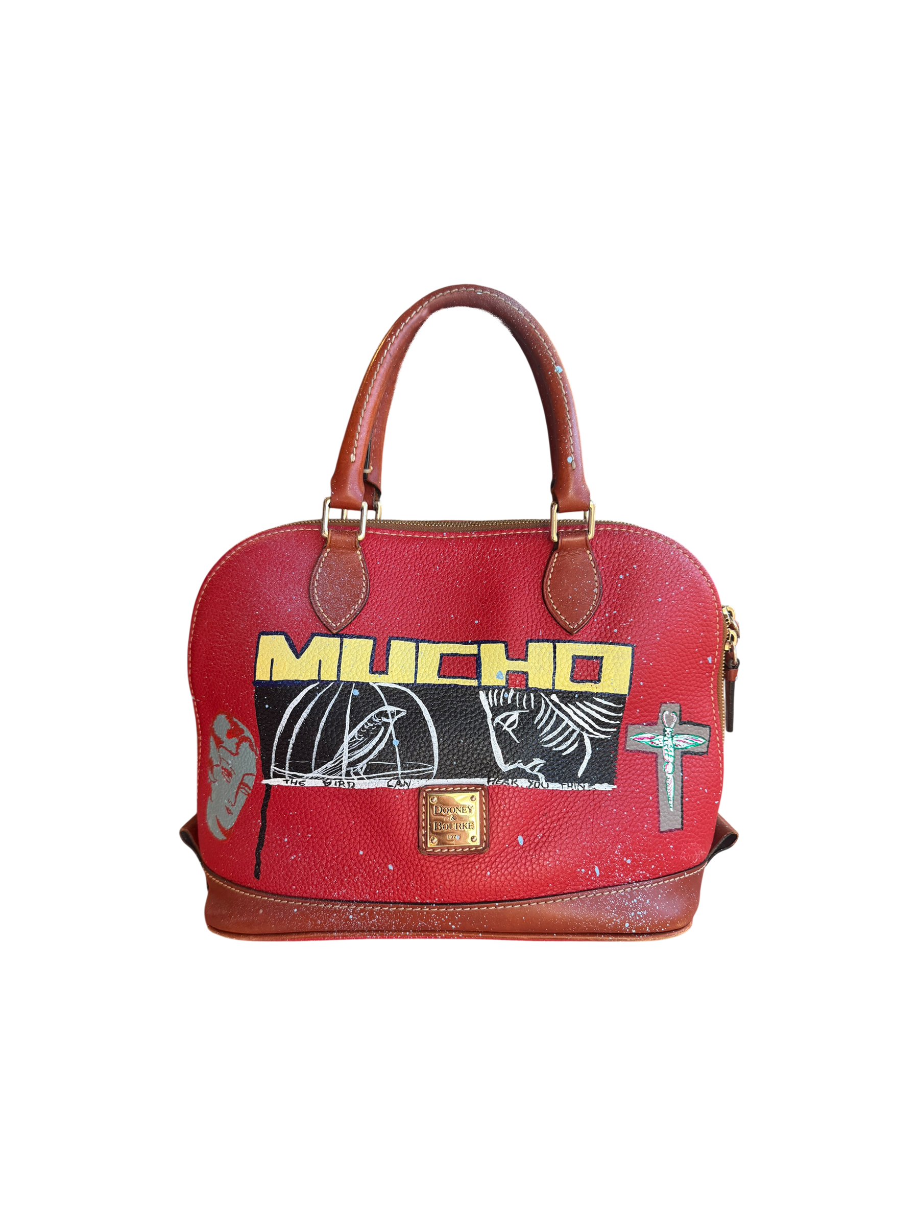 MUCHO Dooney & Bourke Leather Satchel