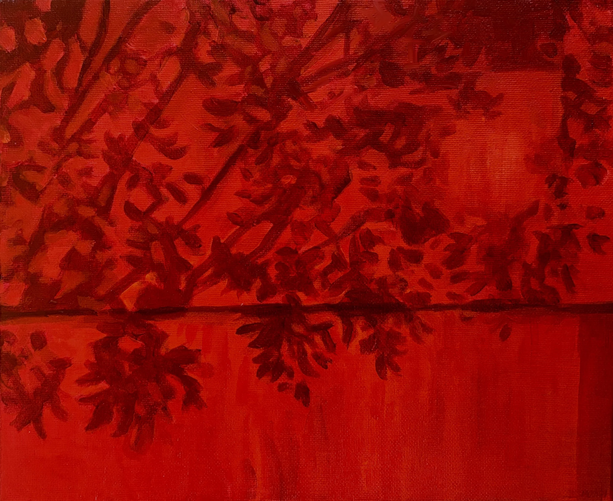 Jacaranda's Shadow - 8x10 Art Print
