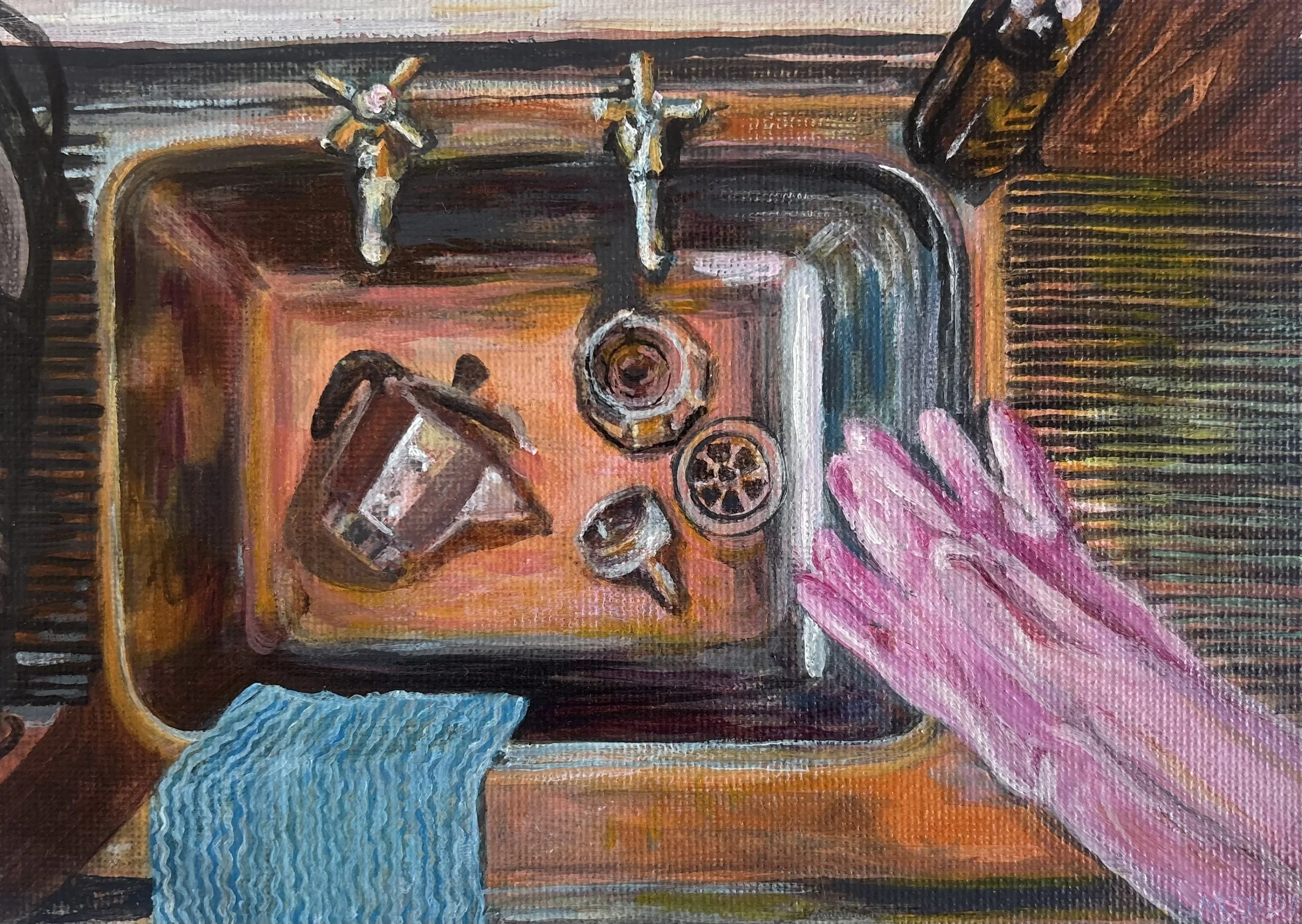 Everything and the Kitchen Sink - 5 x 7 Art Print
