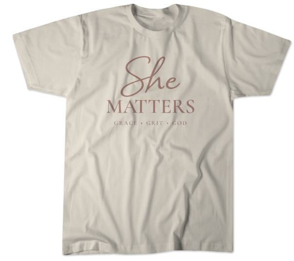 She Matters Signature Tee - Front.png
