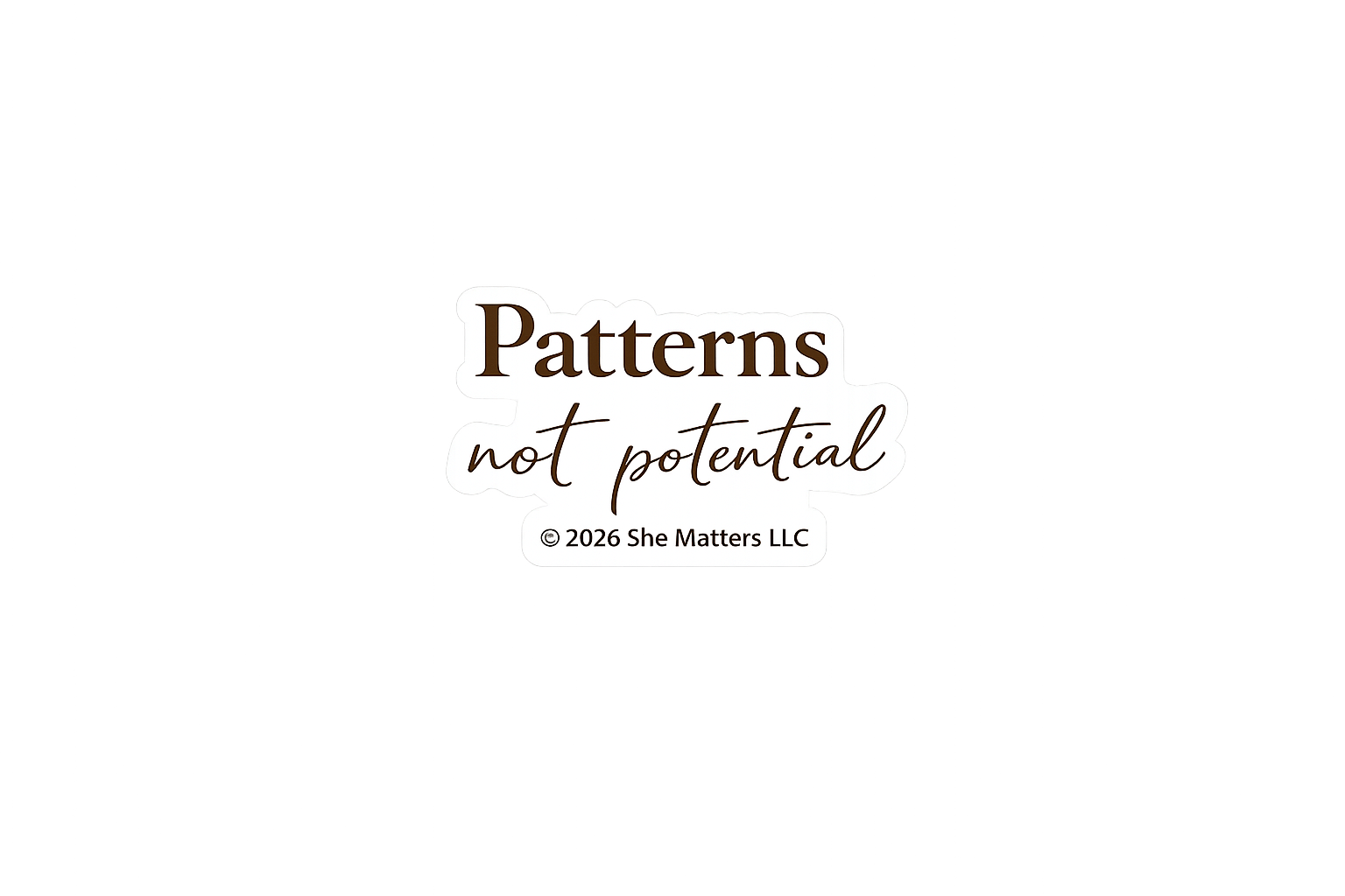 Patterns Not Potential Sticker.png