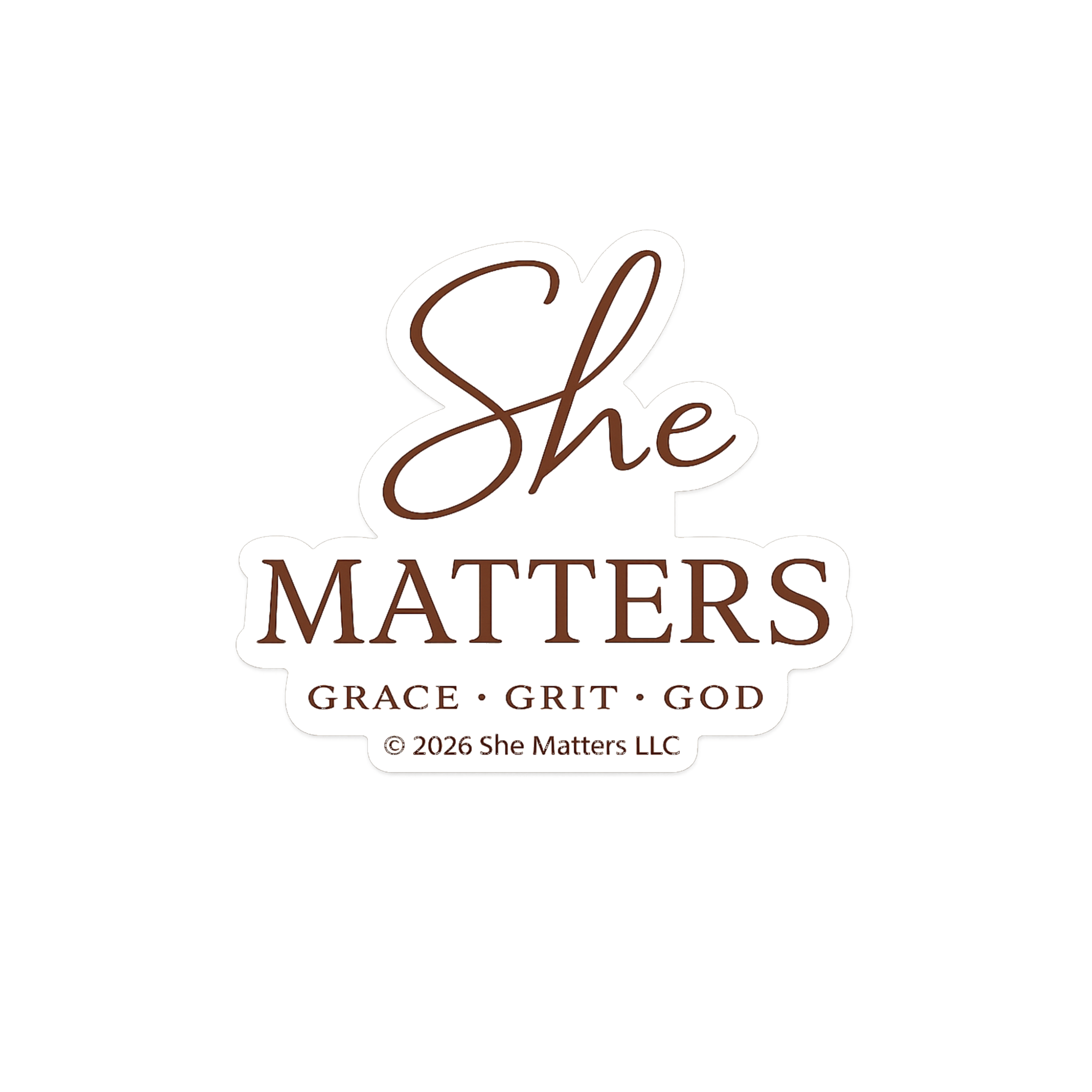 She Matters Logo Sticker.png