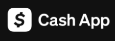 Cash App logo with dollar sign icon and text