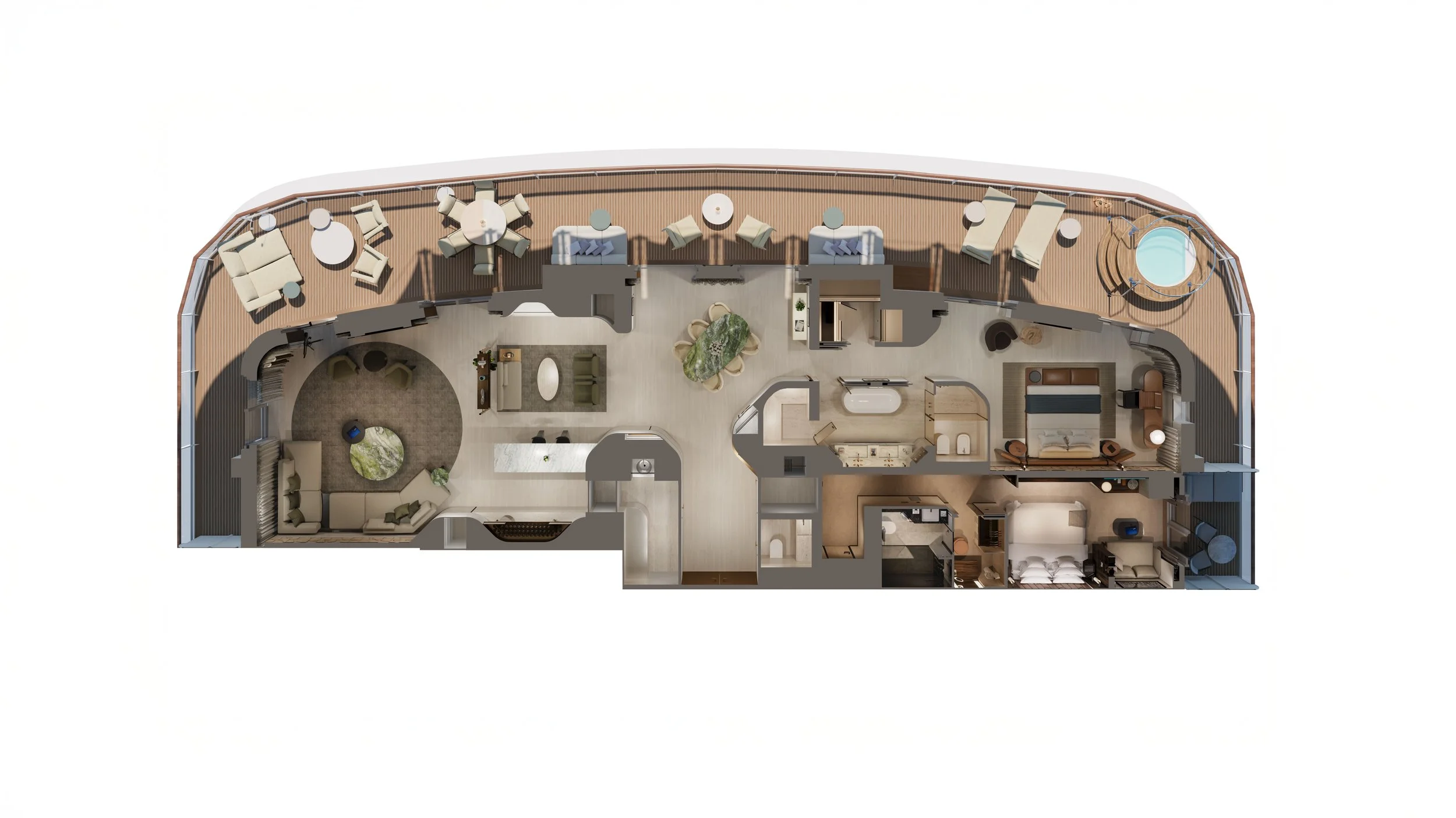 Owner's Residence by Patricia Urquiola