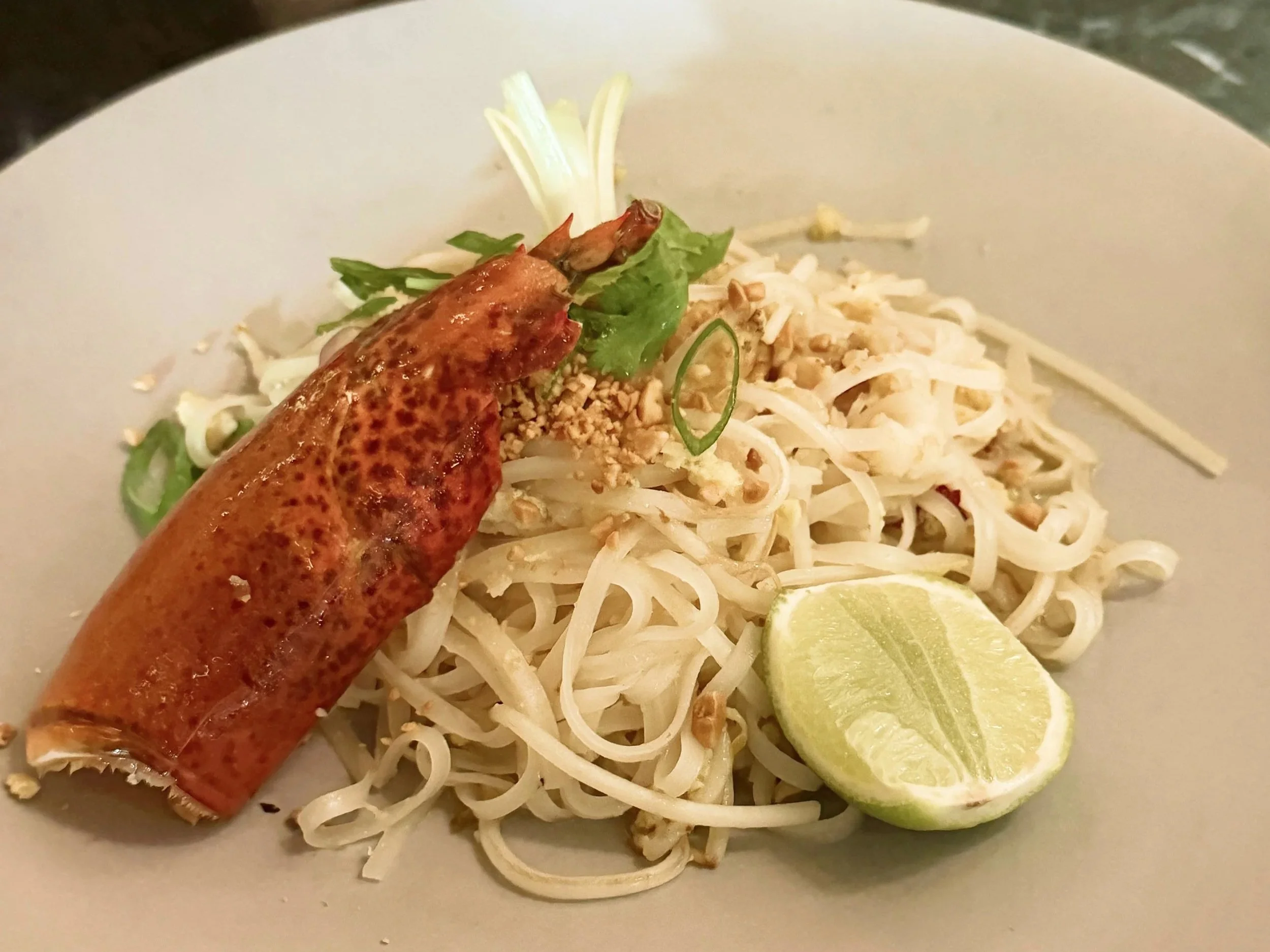 Lobster pad thai
