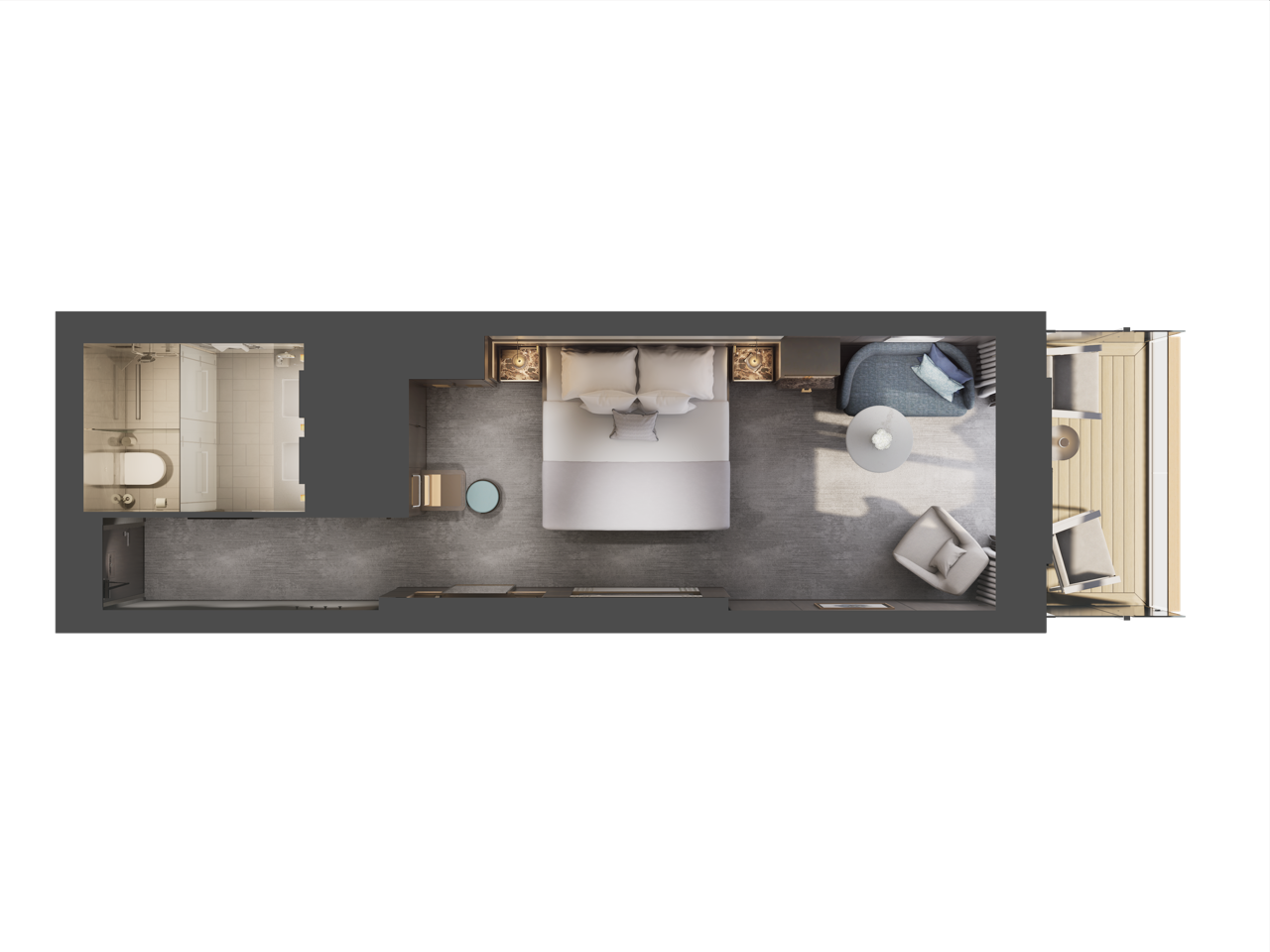 Terrace Suite (Overhead)