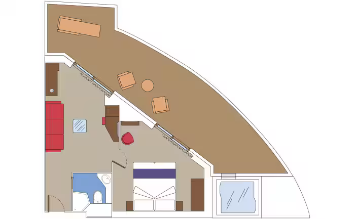 PREMIUM SUITE AUREA WITH TERRACE AND WHIRLPOOL