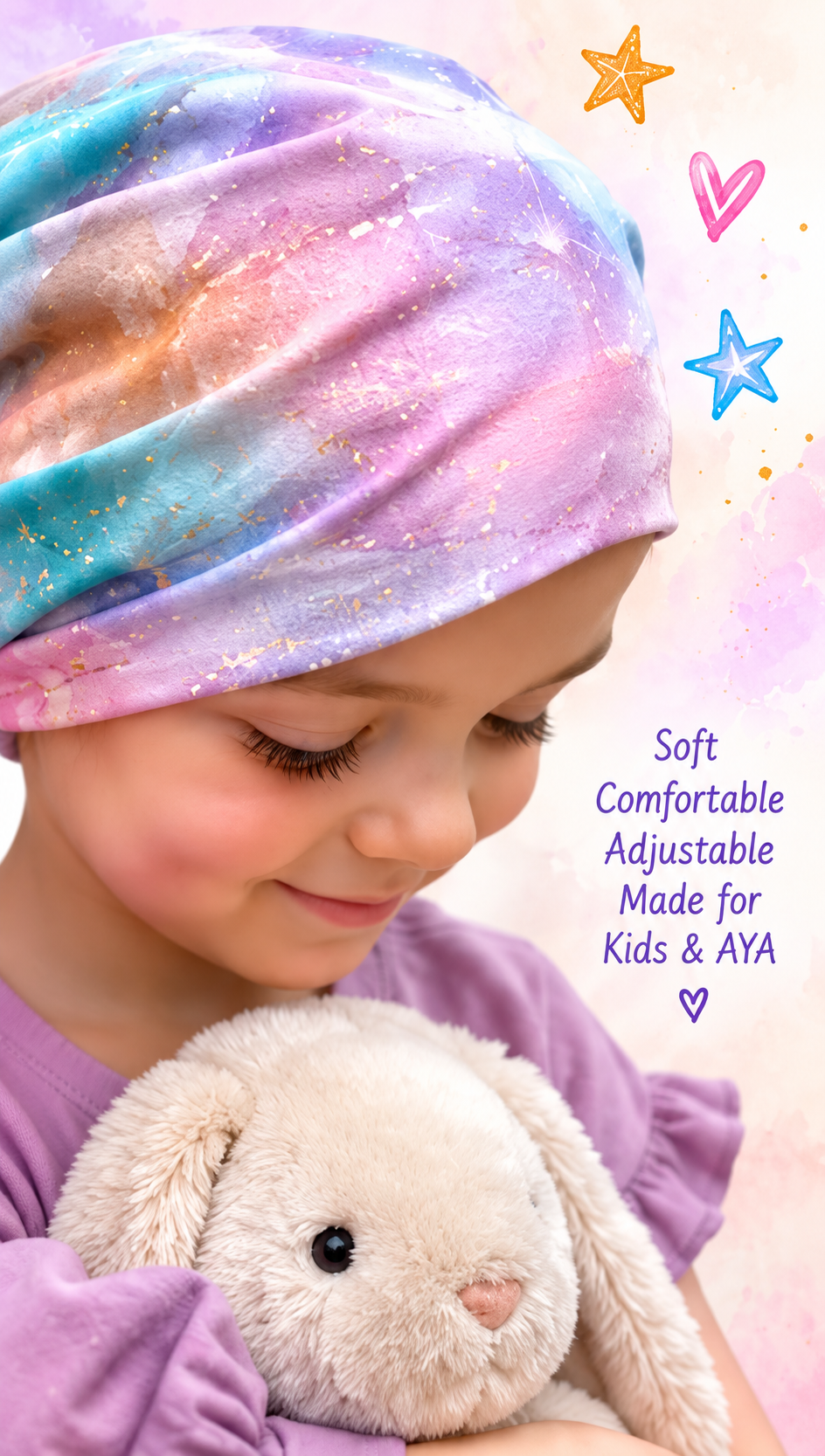 KidsCareKaps | Kids Headwrap for Comfort & Confidence