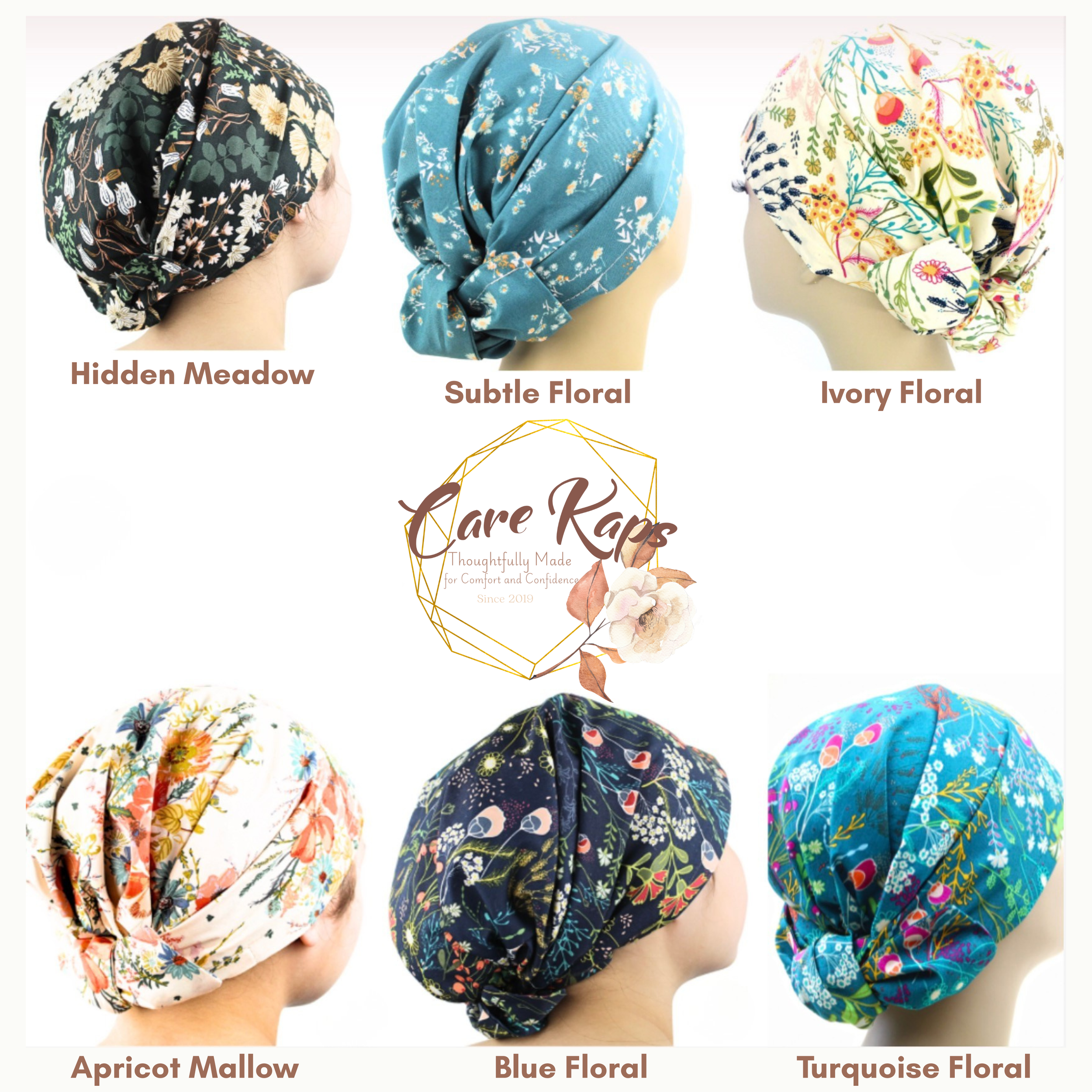 Floral Luxury Hair Scarf