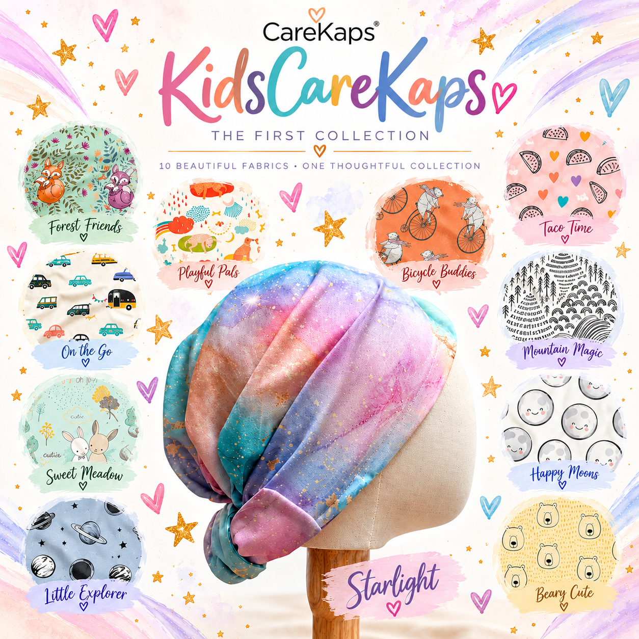 KidsCareKaps | Kids Headwrap for Comfort & Confidence