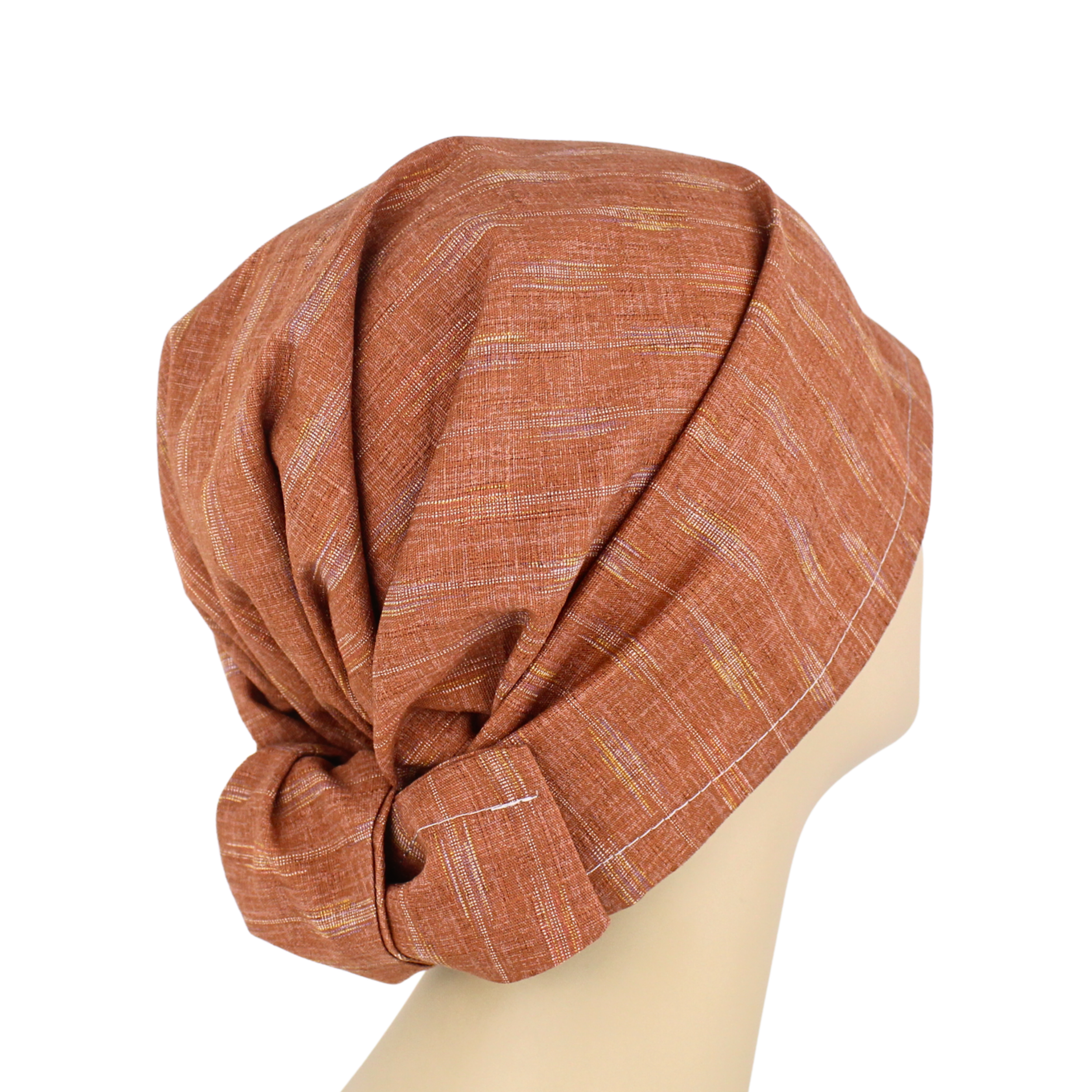 Limited-Edition Japanese Textile CareKap | Rose Rust & Copper