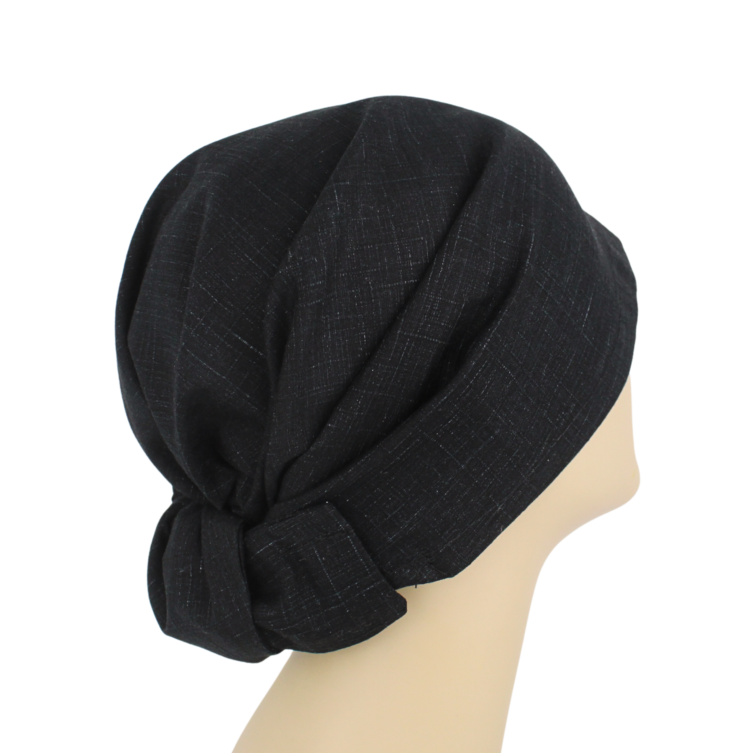 Sculptural Black CareKap | Breast Cancer Collection