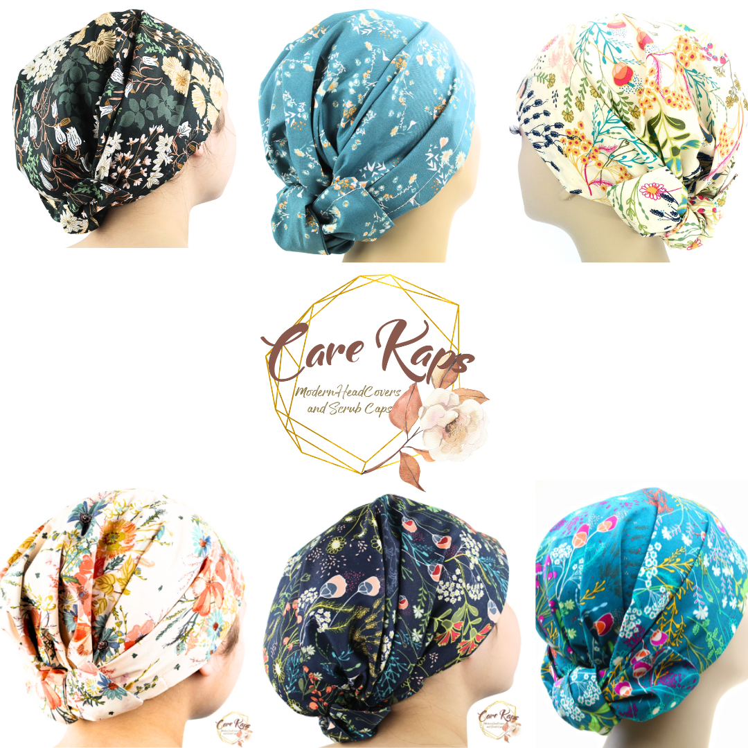 Floral Luxury Hair Scarf