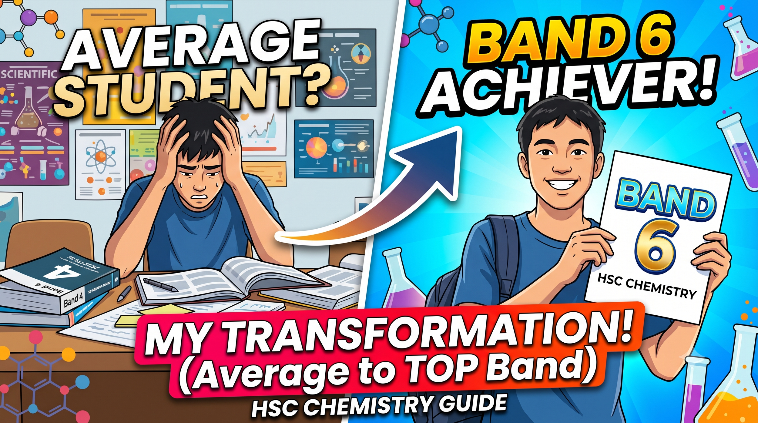 From average to Band 6: How I "Hacked" HSC Chemistry (Even Though I Was Lazy)