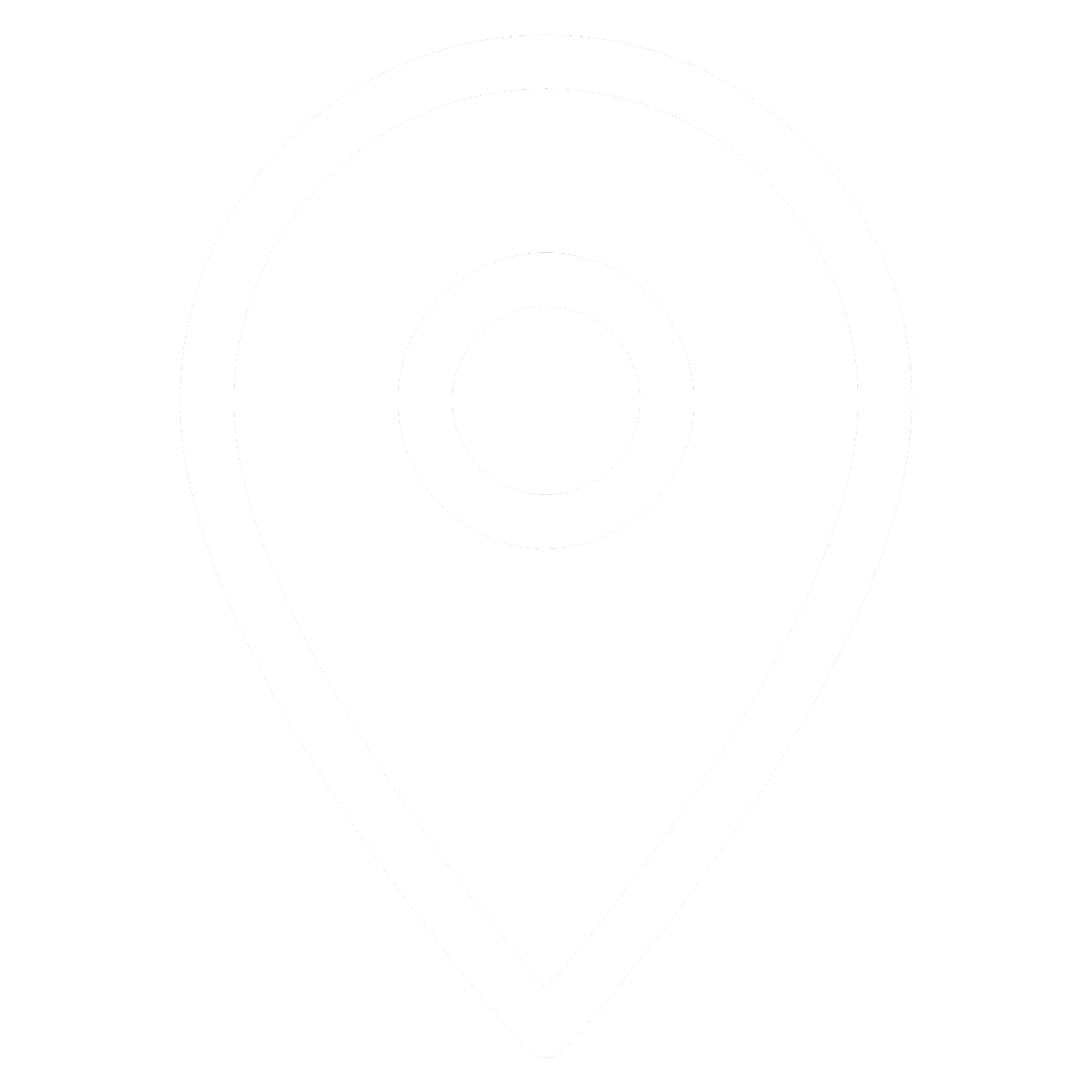 Black background with a white location pin icon centered in the image.